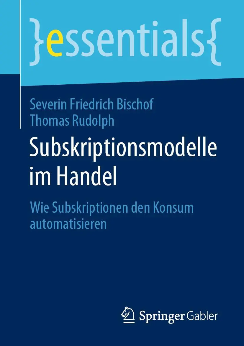 Cover: 9783658296773 | Subskriptionsmodelle im Handel | Thomas Rudolph (u. a.) | Taschenbuch