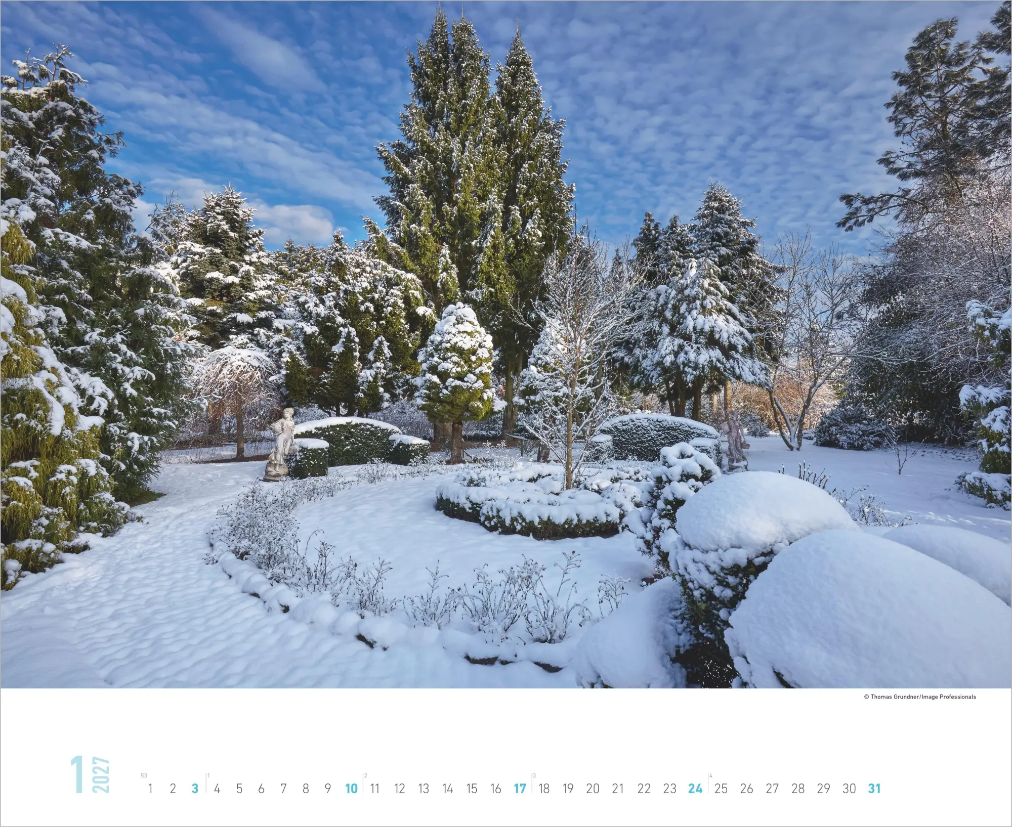 Bild: 4069095016873 | Gartenparadiese 2027 | Kalender | 14 S. | Deutsch | 2027