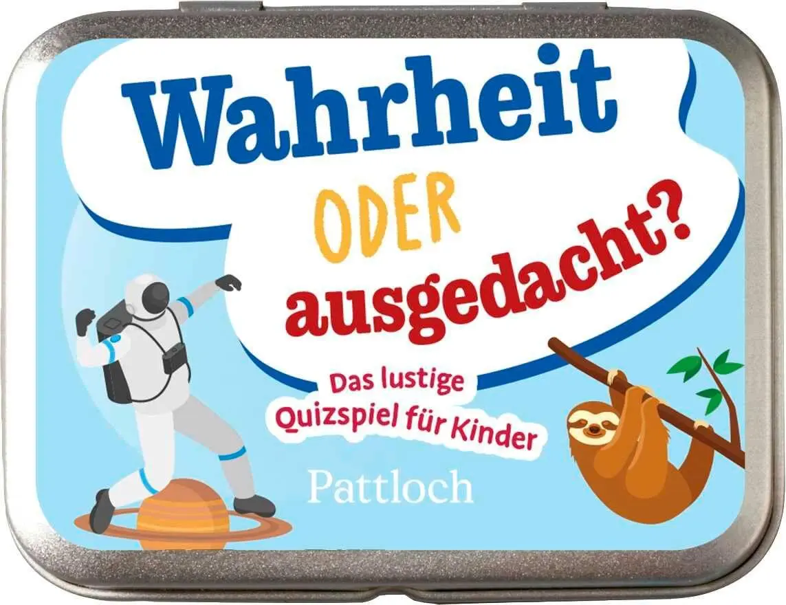 Cover: 4260308346873 | Wahrheit oder ausgedacht? | Pattloch Verlag | Spiel | 25 S. | Deutsch