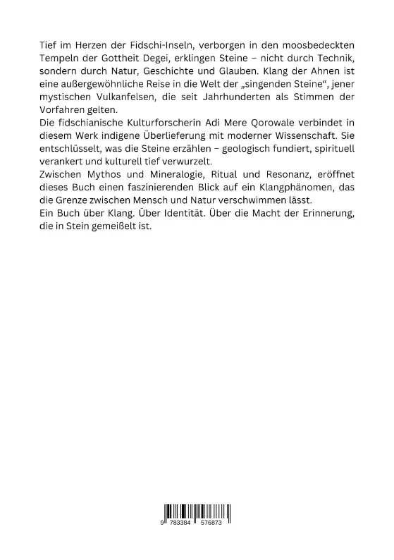 Rückseite: 9783384576873 | Klang der Ahnen | Adi Mere Qorowale | Taschenbuch | 168 S. | Deutsch