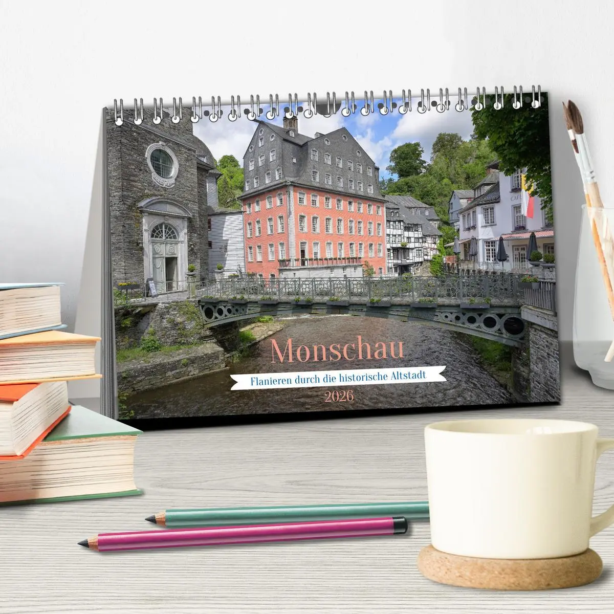 Bild: 9783457386873 | Monschau - Flanieren durch die historische Altstadt (Tischkalender...