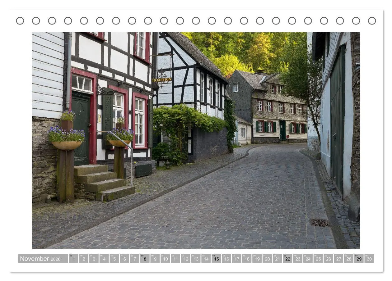 Bild: 9783457386873 | Monschau - Flanieren durch die historische Altstadt (Tischkalender...
