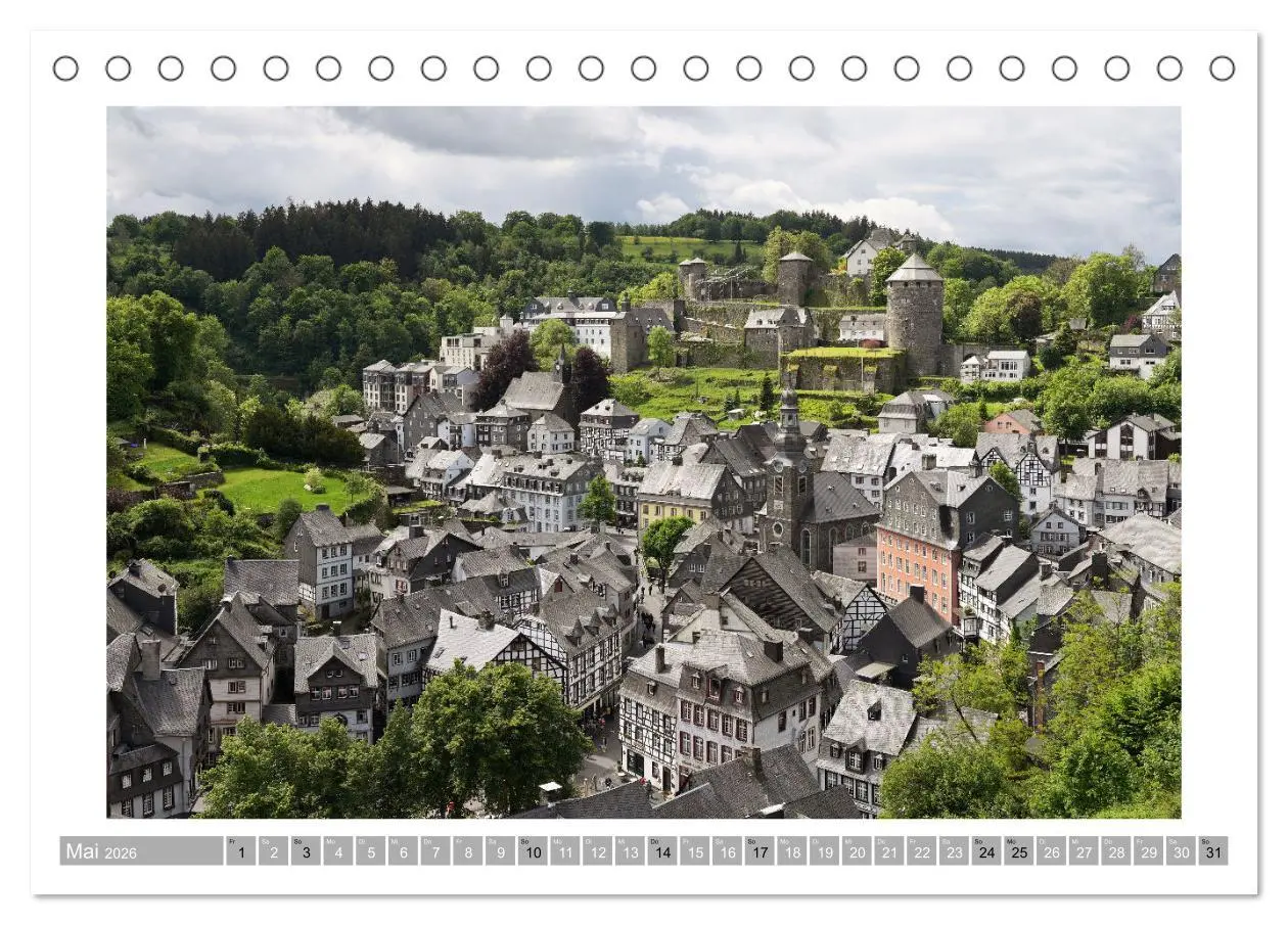 Bild: 9783457386873 | Monschau - Flanieren durch die historische Altstadt (Tischkalender...