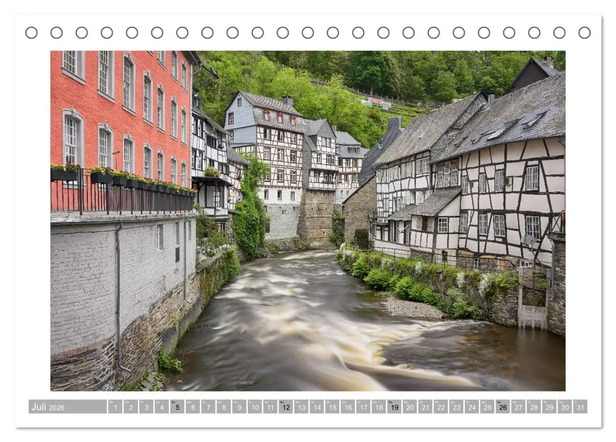 Bild: 9783457386873 | Monschau - Flanieren durch die historische Altstadt (Tischkalender...