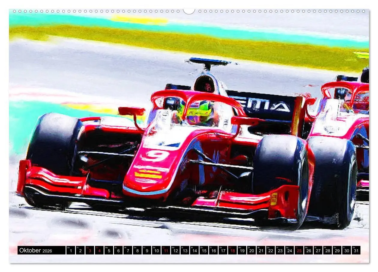 Bild: 9783457696873 | Deutsche in der Formel 1 (hochwertiger Premium Wandkalender 2026...