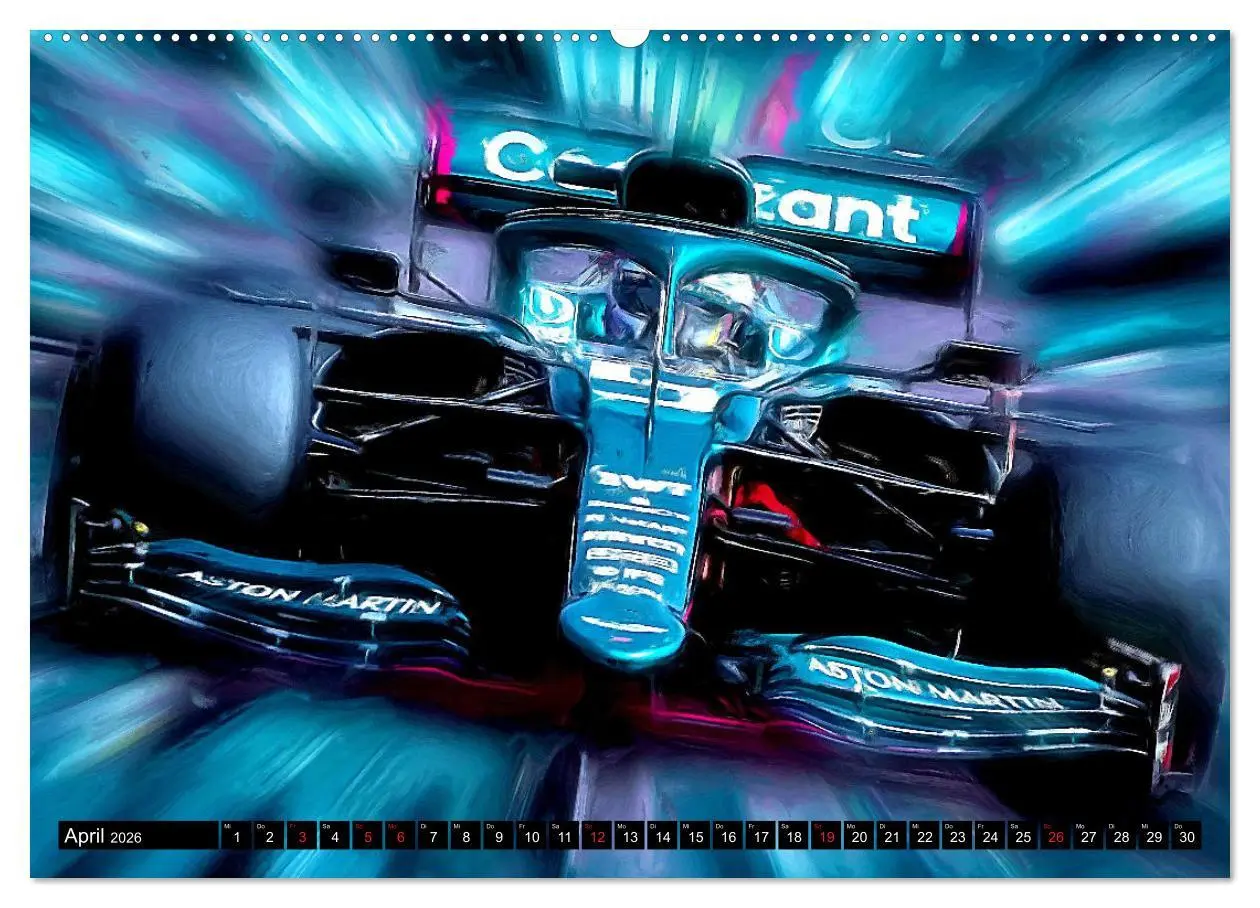 Bild: 9783457696873 | Deutsche in der Formel 1 (hochwertiger Premium Wandkalender 2026...