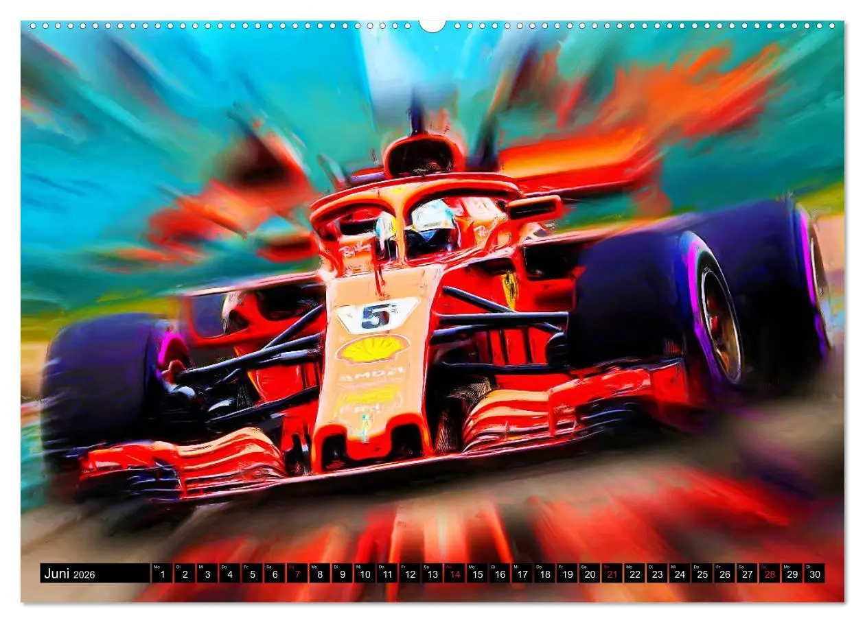 Bild: 9783457696873 | Deutsche in der Formel 1 (hochwertiger Premium Wandkalender 2026...