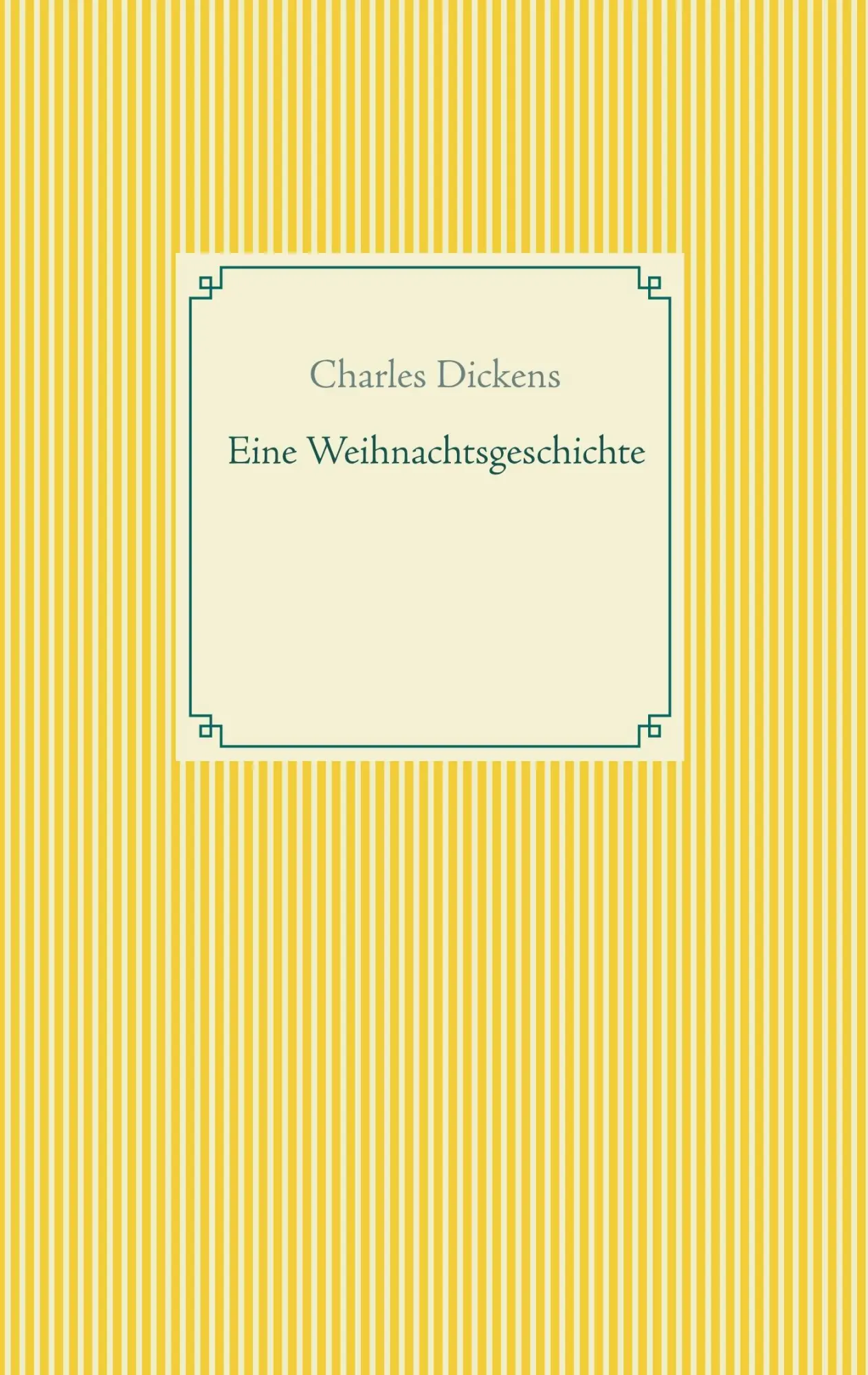 Cover: 9783751936873 | Eine Weihnachtsgeschichte | Charles Dickens | Taschenbuch | 116 S.