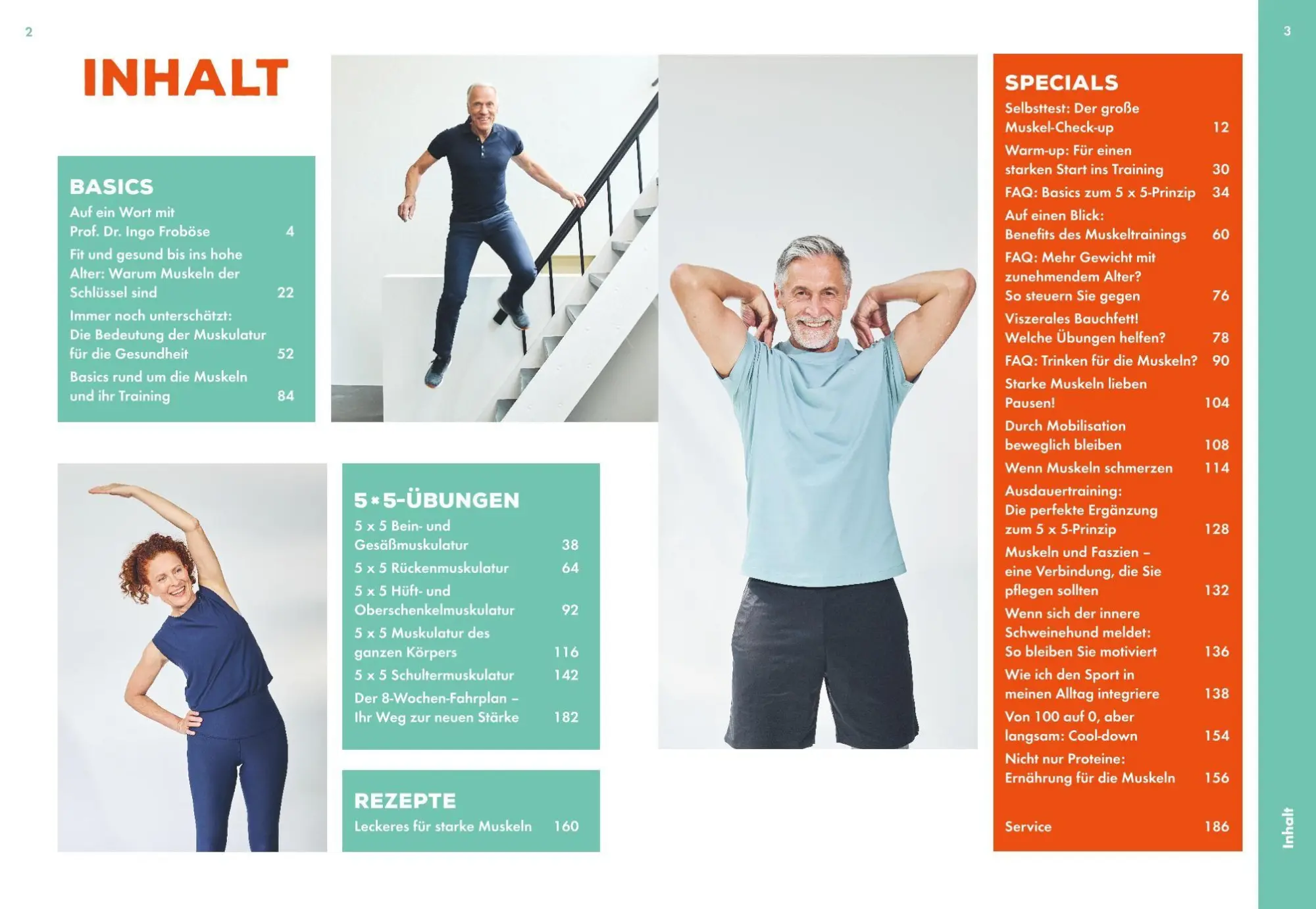 Bild: 9783833896873 | Das 5x5-Prinzip | Ingo Froböse | Buch | GU Fitness | 192 S. | Deutsch