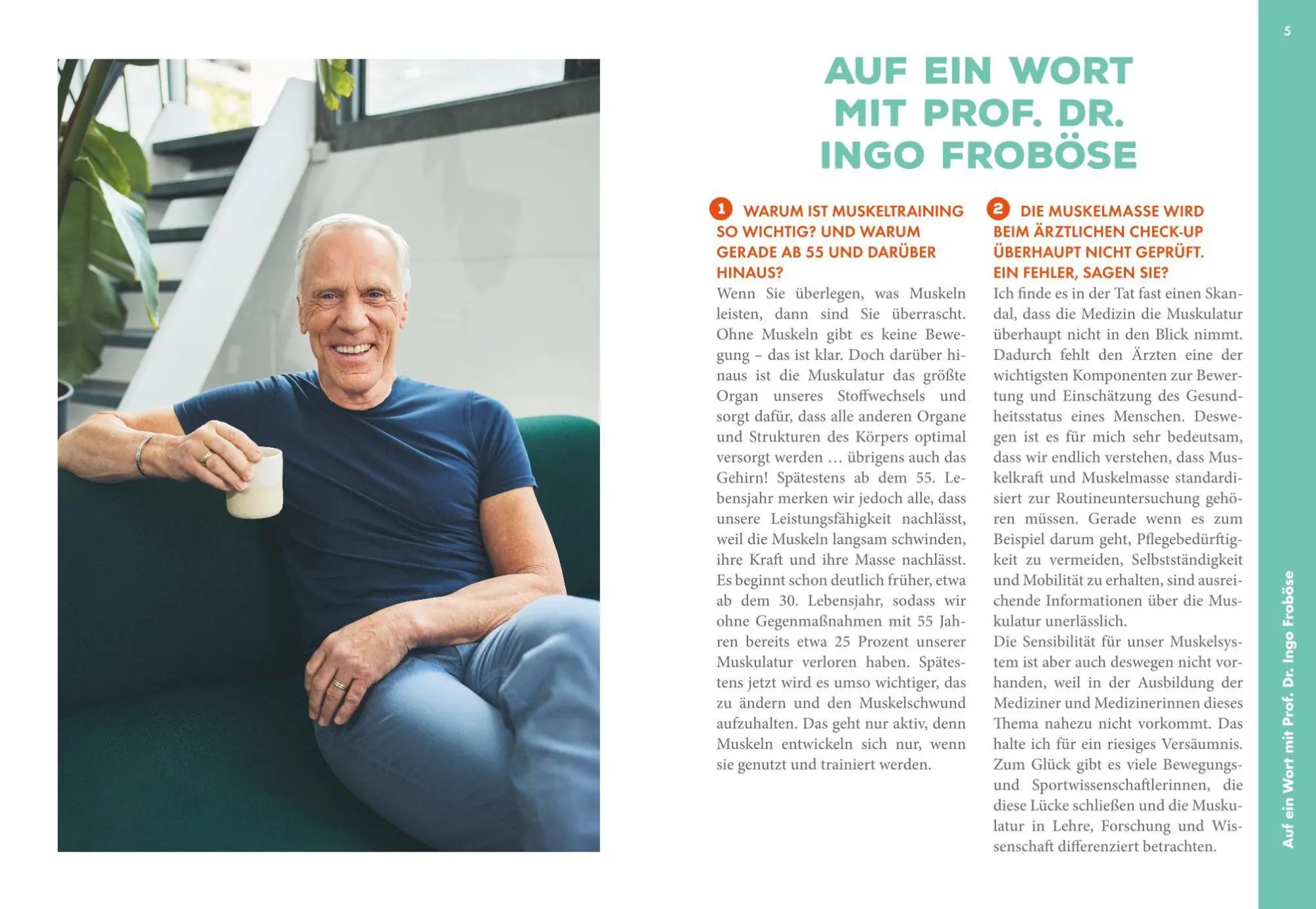 Bild: 9783833896873 | Das 5x5-Prinzip | Ingo Froböse | Buch | GU Fitness | 192 S. | Deutsch