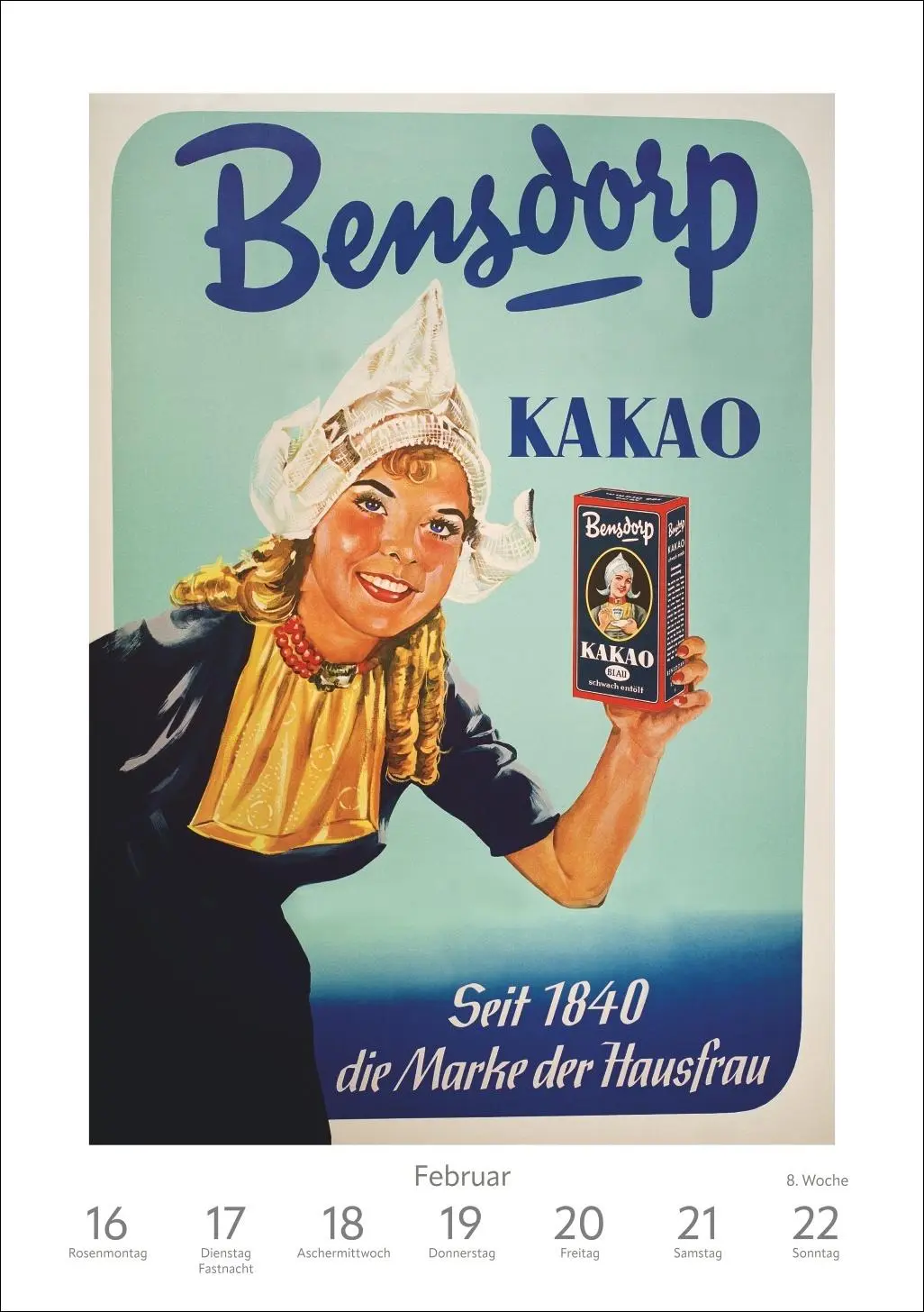 Bild: 9783840036873 | Alles Reklame! Wochen-Kulturkalender 2026 - 53 nostalgische...