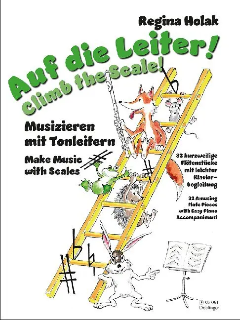 Cover: 9790012206873 | Auf die Leiter!, für Flöte u. Klavier | Regina Holak | Taschenbuch