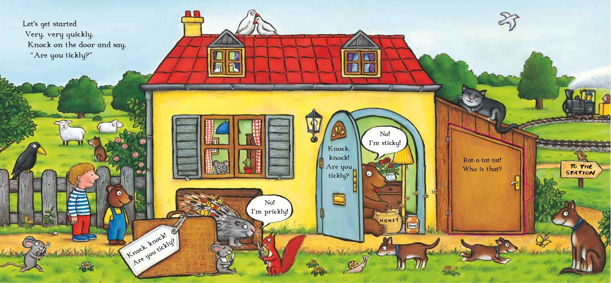 Bild: 9781509806973 | The Tickle Book | Ian Whybrow | Buch | Tom and Bear | Papp-Bilderbuch