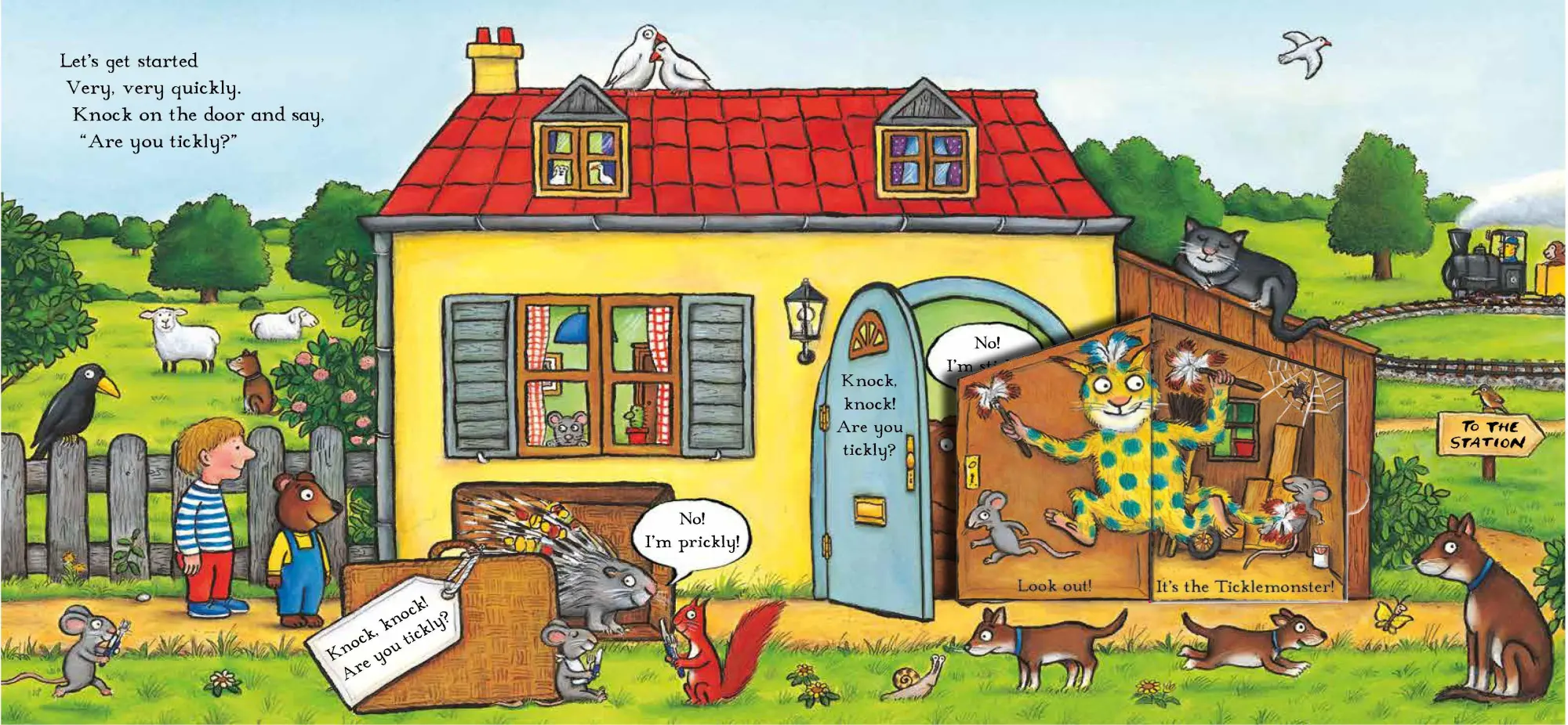 Bild: 9781509806973 | The Tickle Book | Ian Whybrow | Buch | Tom and Bear | Papp-Bilderbuch