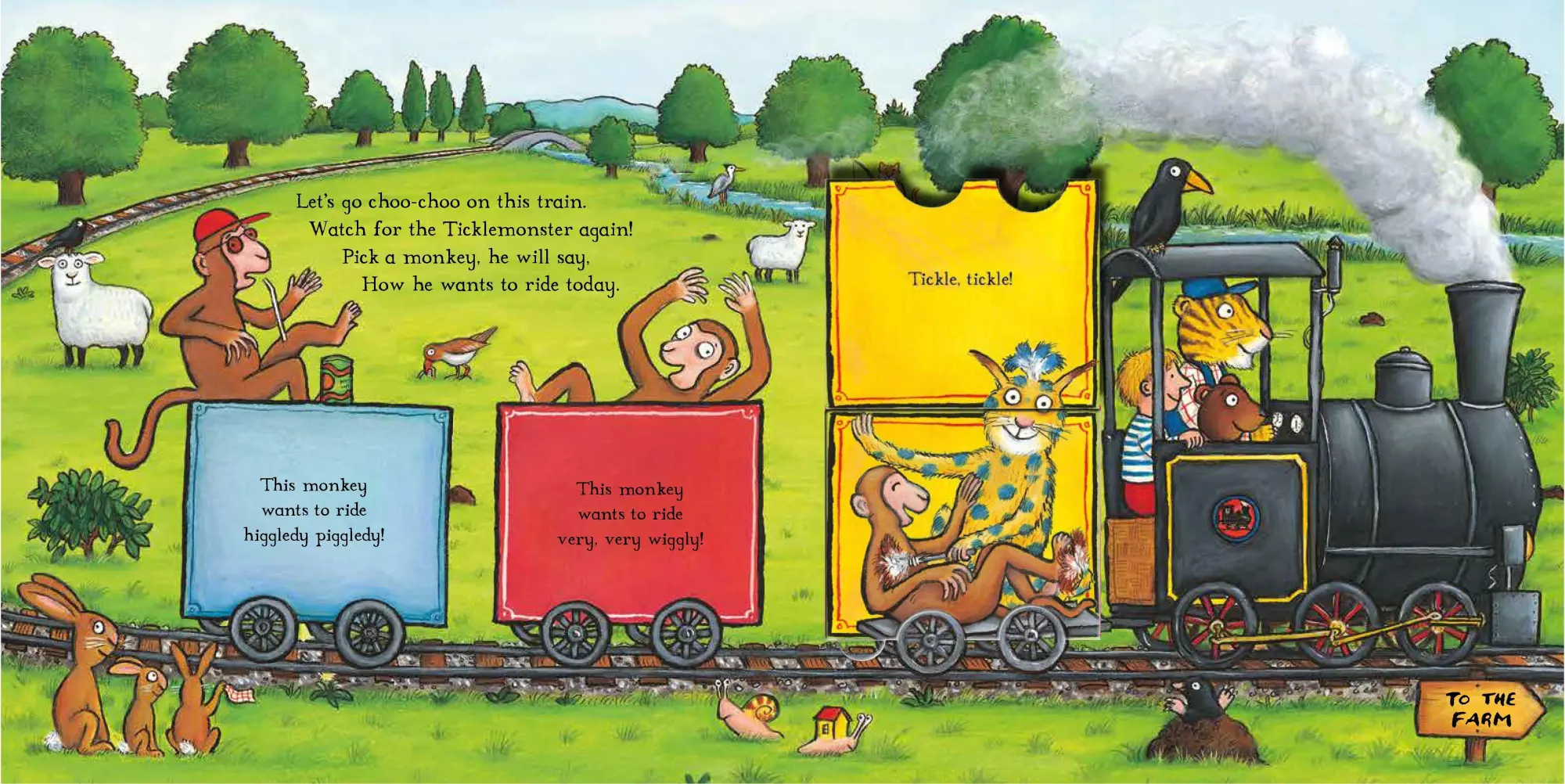 Bild: 9781509806973 | The Tickle Book | Ian Whybrow | Buch | Tom and Bear | Papp-Bilderbuch