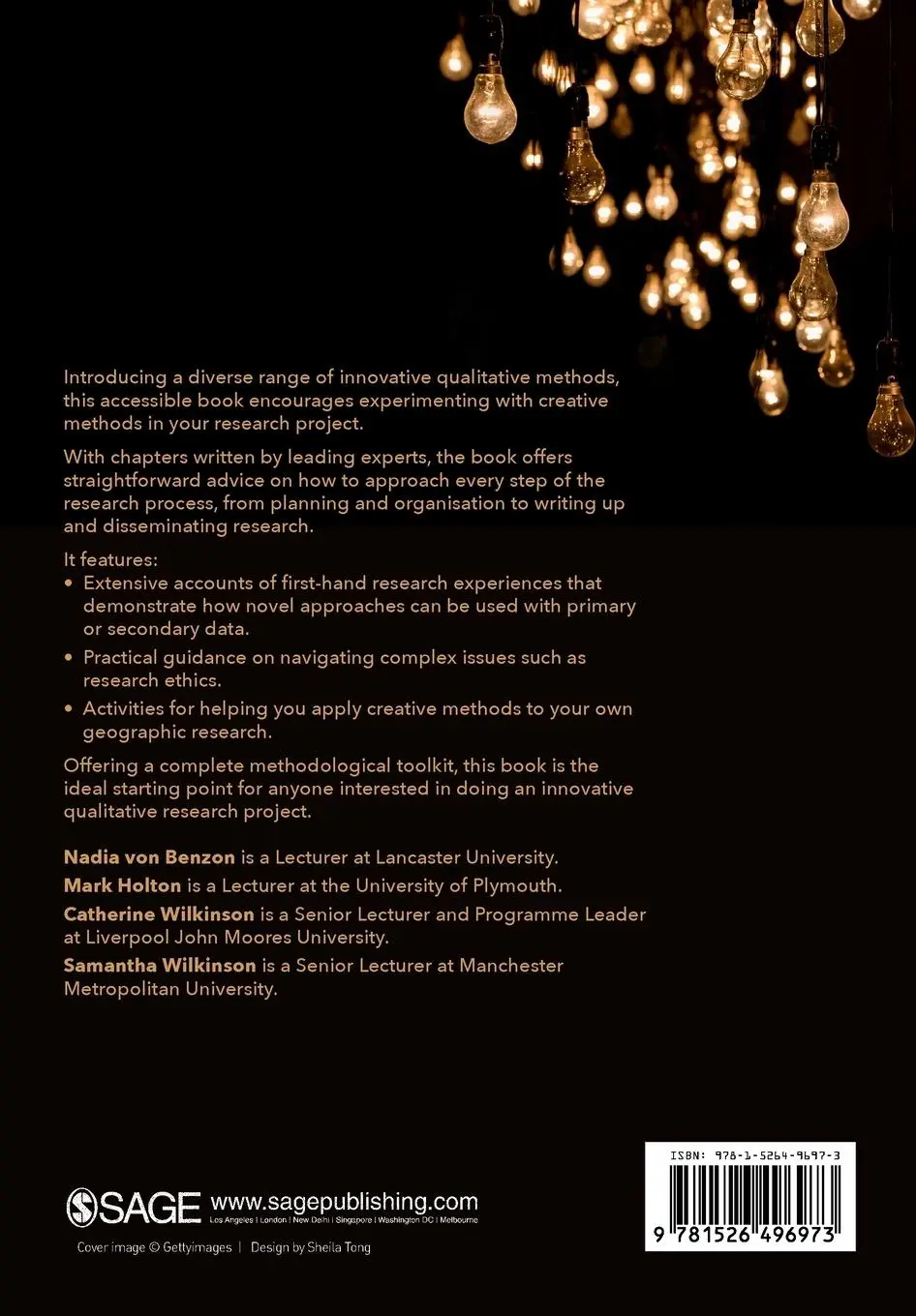Rückseite: 9781526496973 | Creative Methods for Human Geographers | Nadia von Benzon (u. a.)