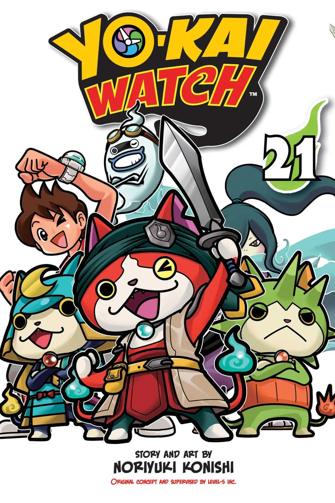 Cover: 9781974736973 | YO-KAI WATCH, Vol. 21 | Noriyuki Konishi | Taschenbuch | Englisch