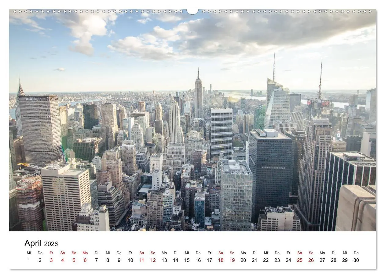 Bild: 9783457756973 | Weltstadt New York (Wandkalender 2026 DIN A2 quer), CALVENDO...