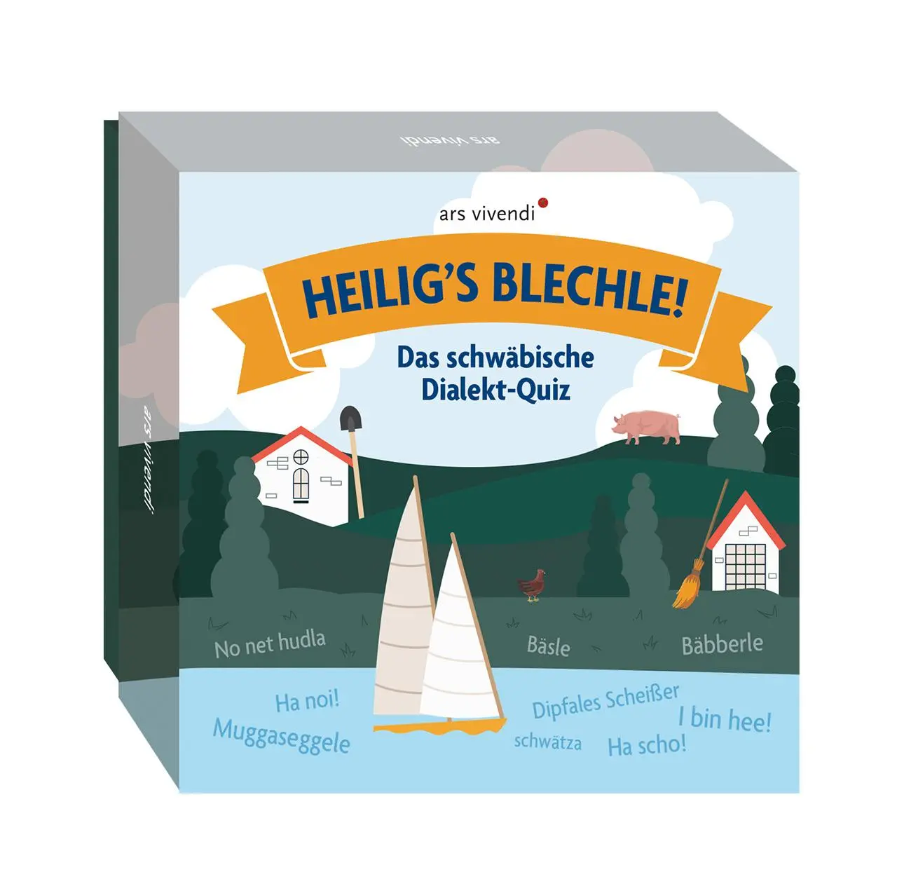 Cover: 9783747206973 | Heiligs Blechle! Schwäbisches Dialekt-Quiz | Thomas Schulz | Spiel