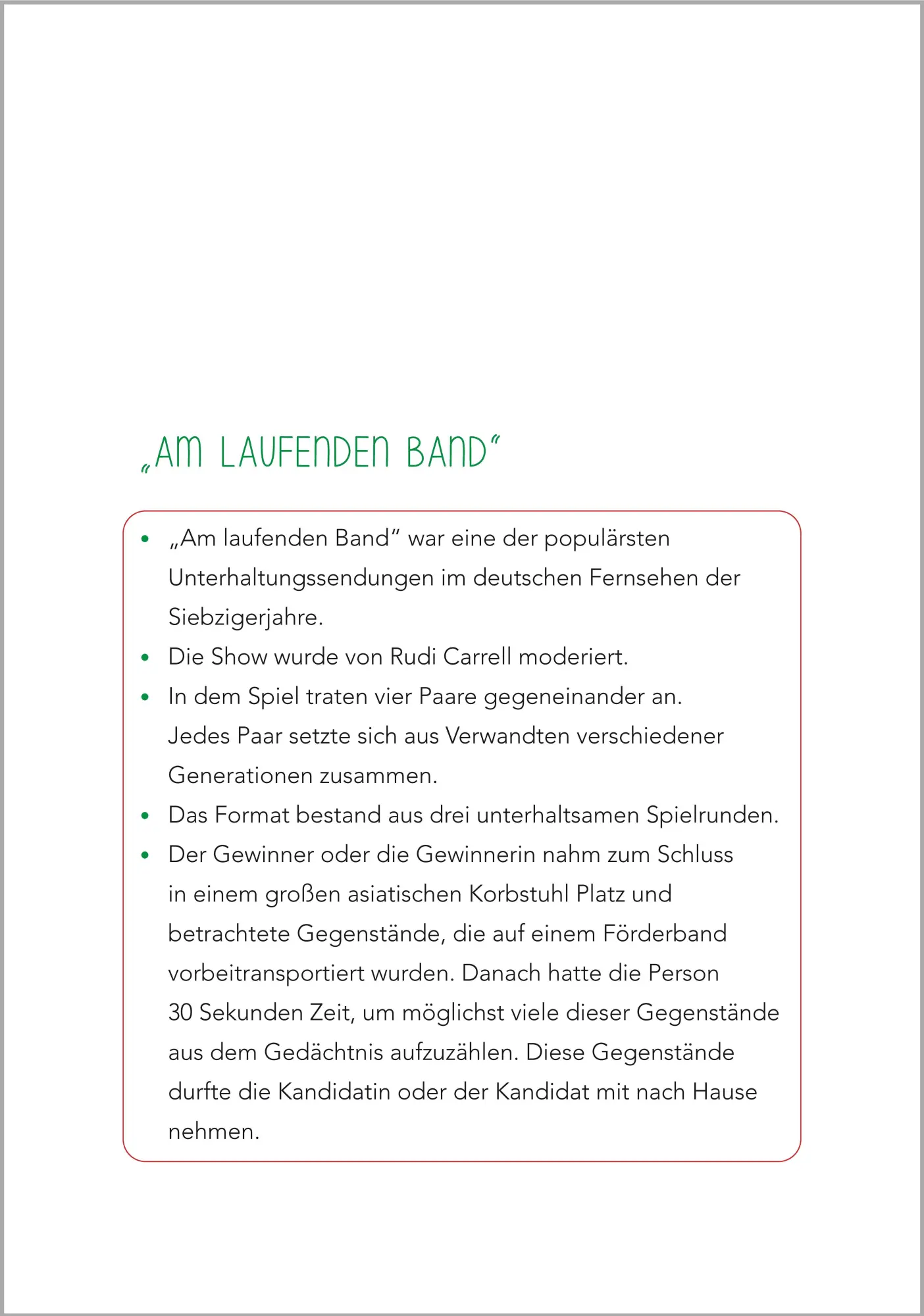 Bild: 9783948106973 | Geschichten aus den 70ern | Kurzgeschichten für Senioren. Großdruck