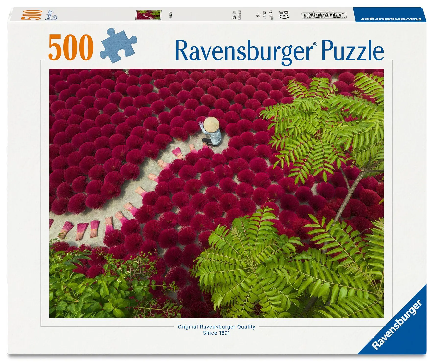 Cover: 4005555017073 | Erwachsenenpuzzle 500 Teile - Ein Meer aus Rot | Spiel | 12001707
