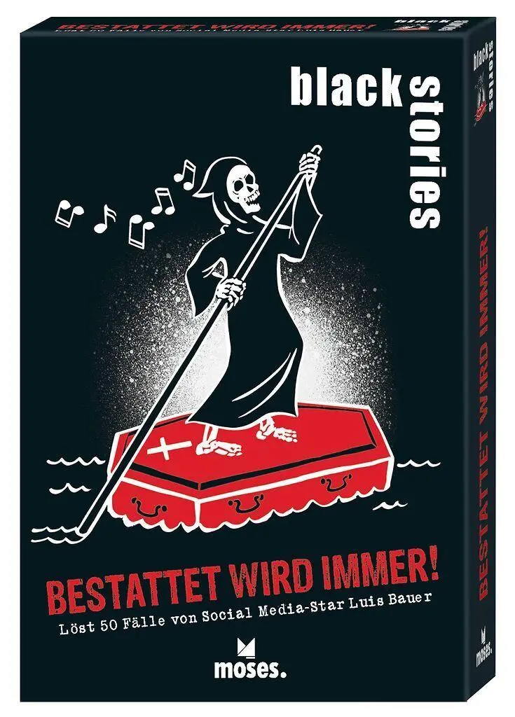 Cover: 4033477907073 | black stories Bestattet wird immer! | Holger Hartmann (u. a.) | Spiel