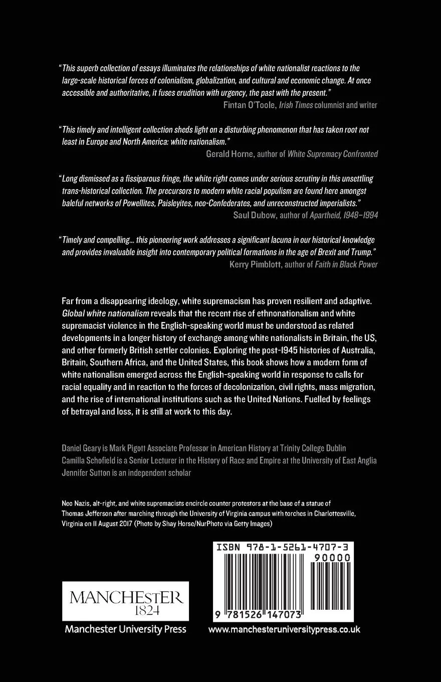 Rückseite: 9781526147073 | Global white nationalism | From apartheid to Trump | Jennifer Sutton