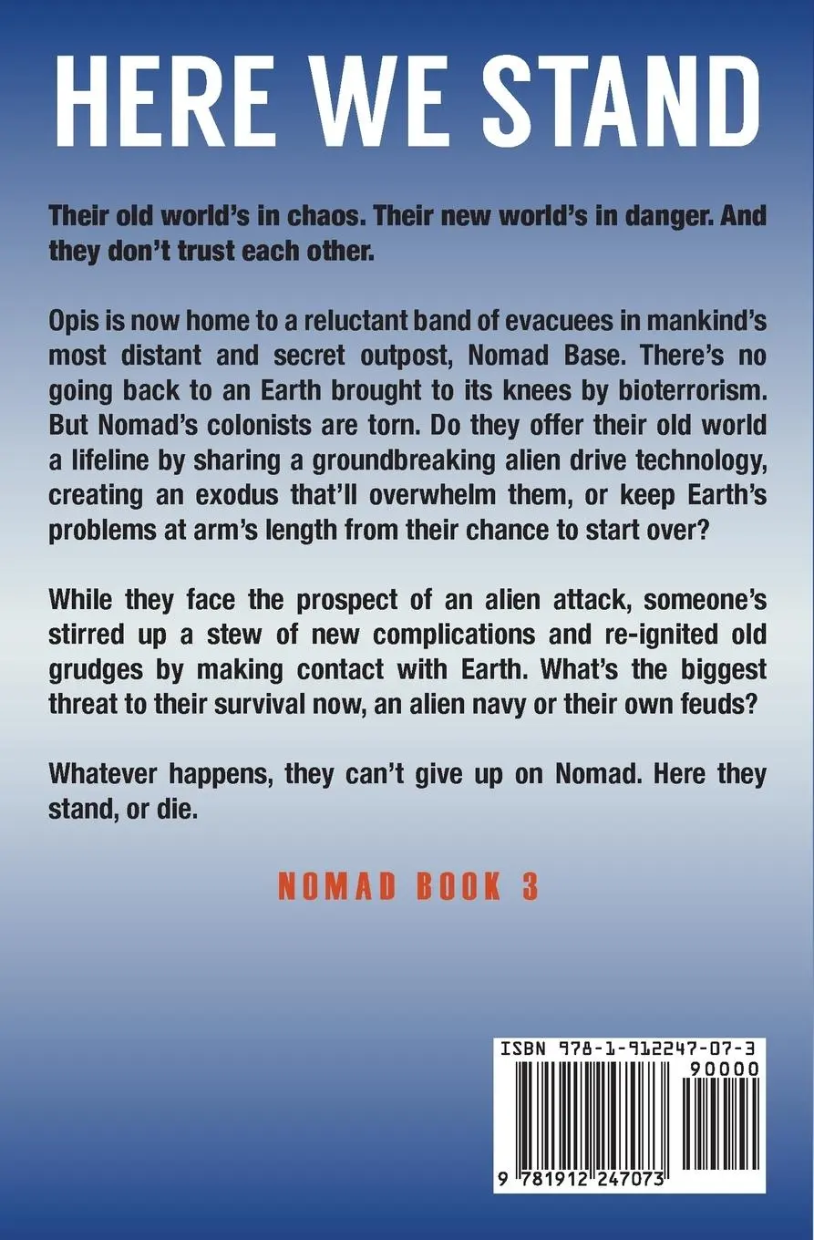 Rückseite: 9781912247073 | Here We Stand | Karen Traviss | Taschenbuch | Englisch | 2023