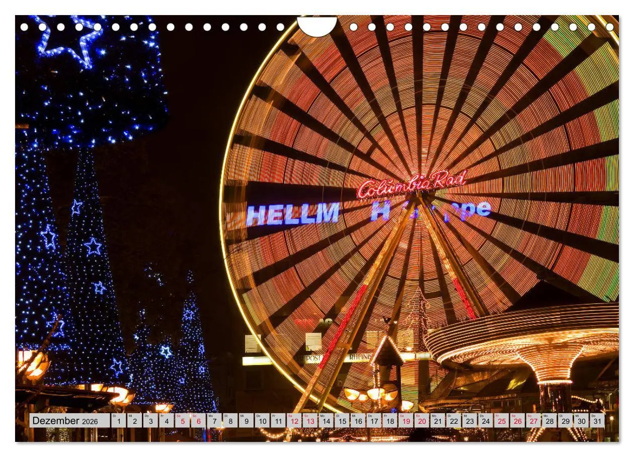 Bild: 9783457887073 | Es wird Nacht in Duisburg (Wandkalender 2026 DIN A4 quer), CALVENDO...