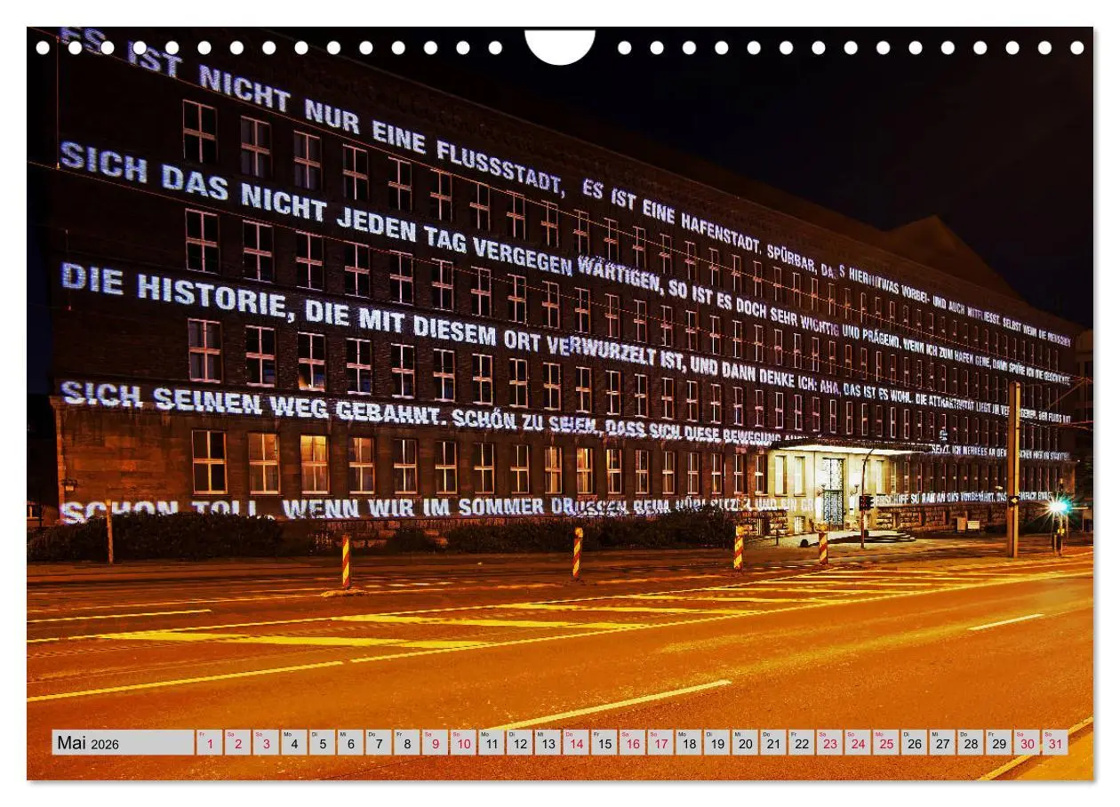 Bild: 9783457887073 | Es wird Nacht in Duisburg (Wandkalender 2026 DIN A4 quer), CALVENDO...