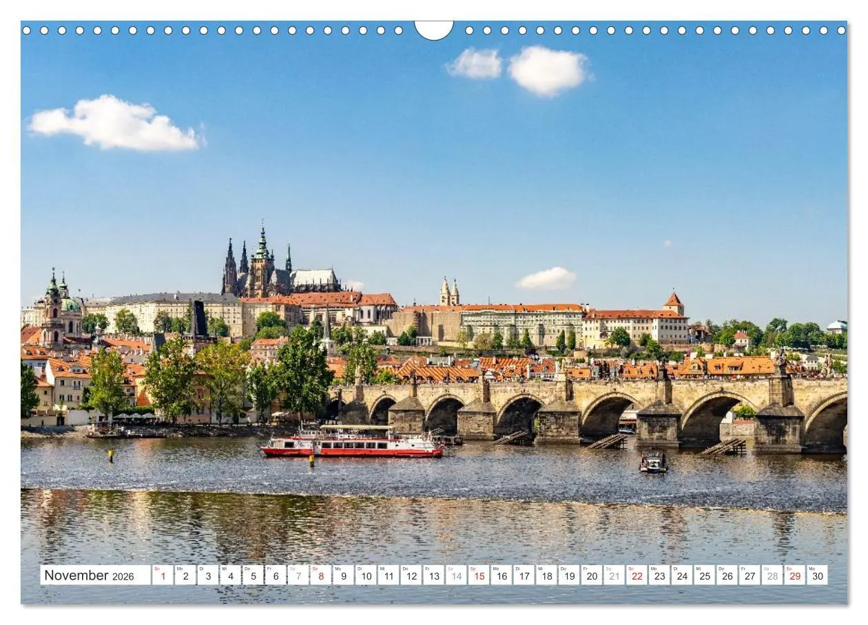 Bild: 9783516597073 | Tschechische Republik - Prag (Wandkalender 2026 DIN A3 quer),...