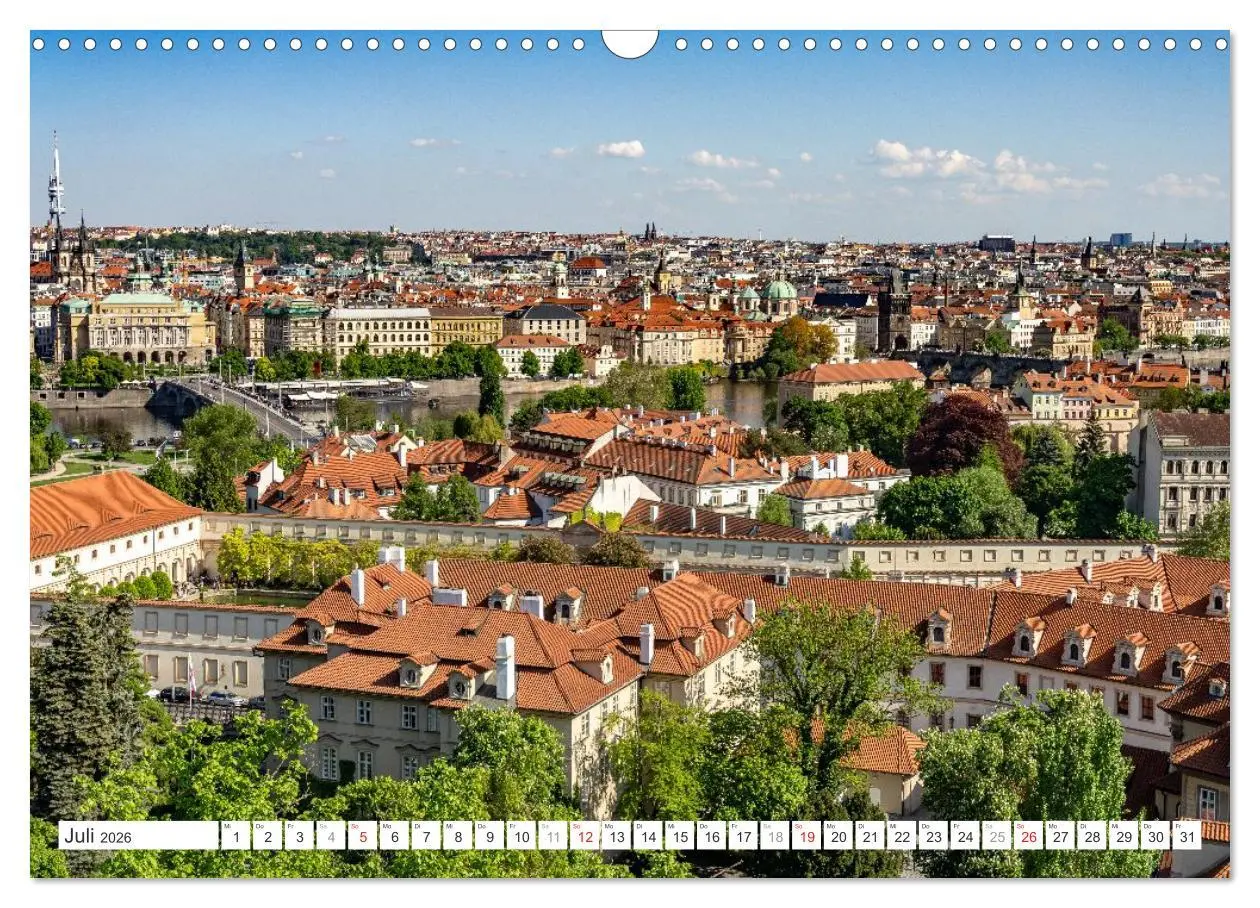 Bild: 9783516597073 | Tschechische Republik - Prag (Wandkalender 2026 DIN A3 quer),...