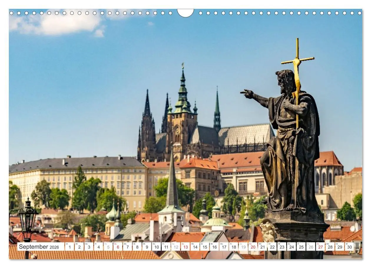 Bild: 9783516597073 | Tschechische Republik - Prag (Wandkalender 2026 DIN A3 quer),...