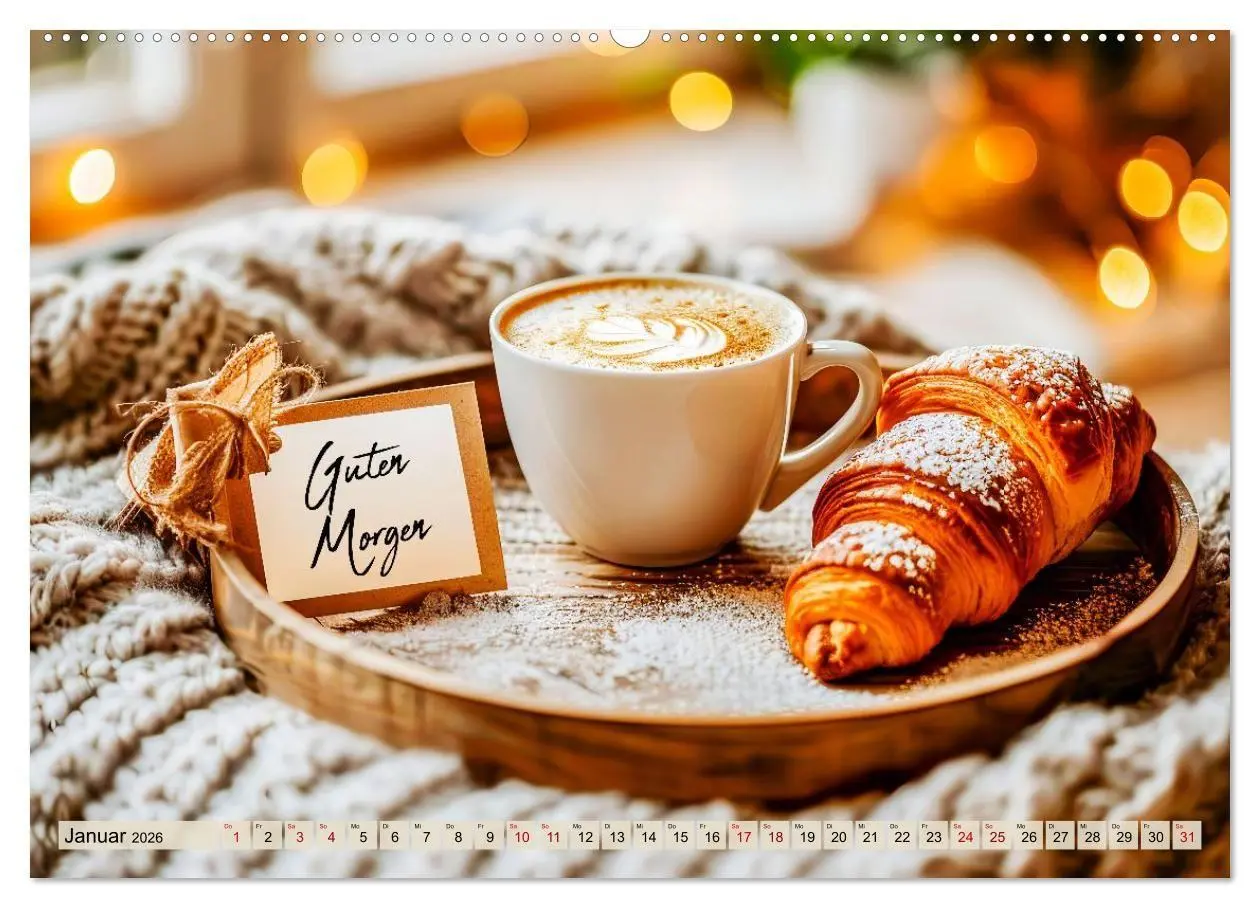 Bild: 9783516667073 | Cappuccino, Latte und mehr - Der große Kaffeekalender (hochwertiger...