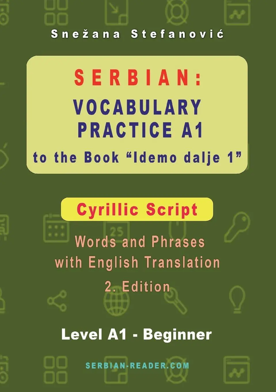 Cover: 9783903517073 | Serbian Vocabulary Practice A1 to the Book 'Idemo dalje 1' -...