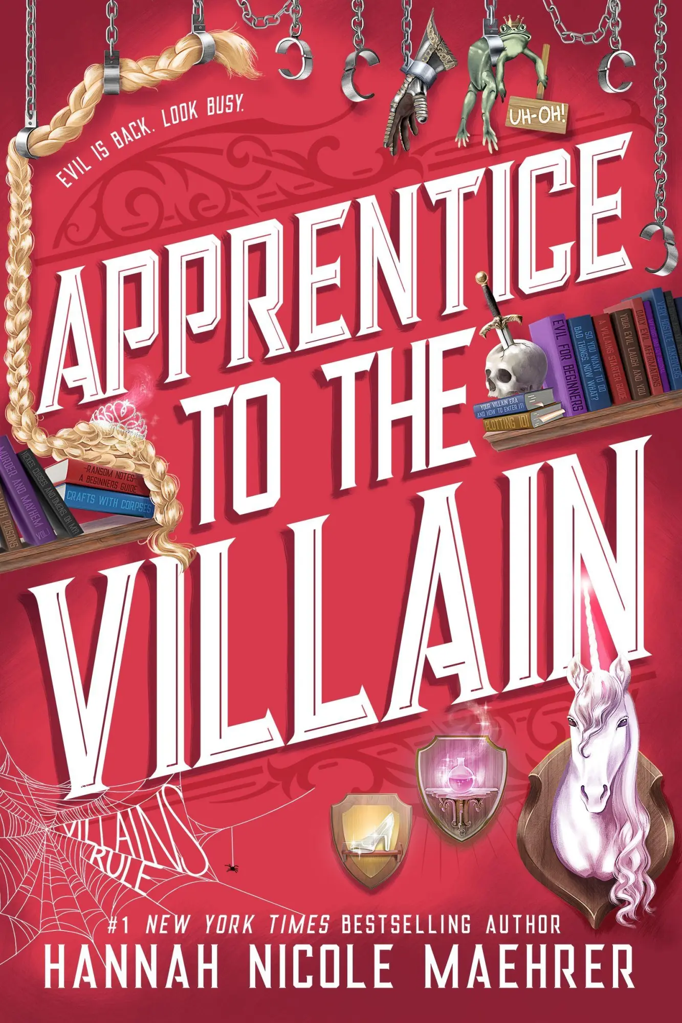 Cover: 9781649377173 | Apprentice to the Villain | A Cozy Fantasy Romantic Comedy | Maehrer