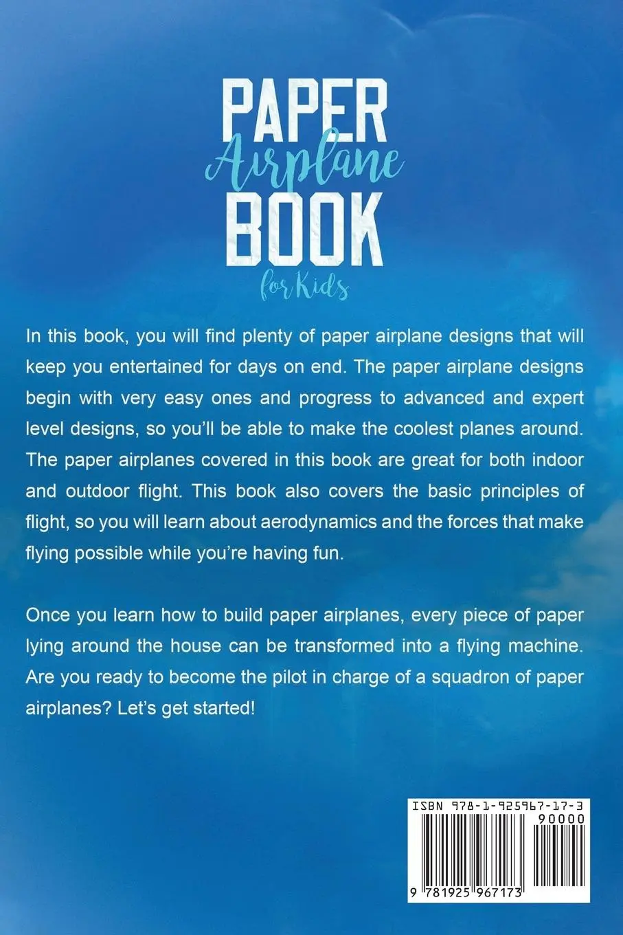 Rückseite: 9781925967173 | Paper Airplane Book For Kids | Ben Mikaelson | Taschenbuch | Englisch