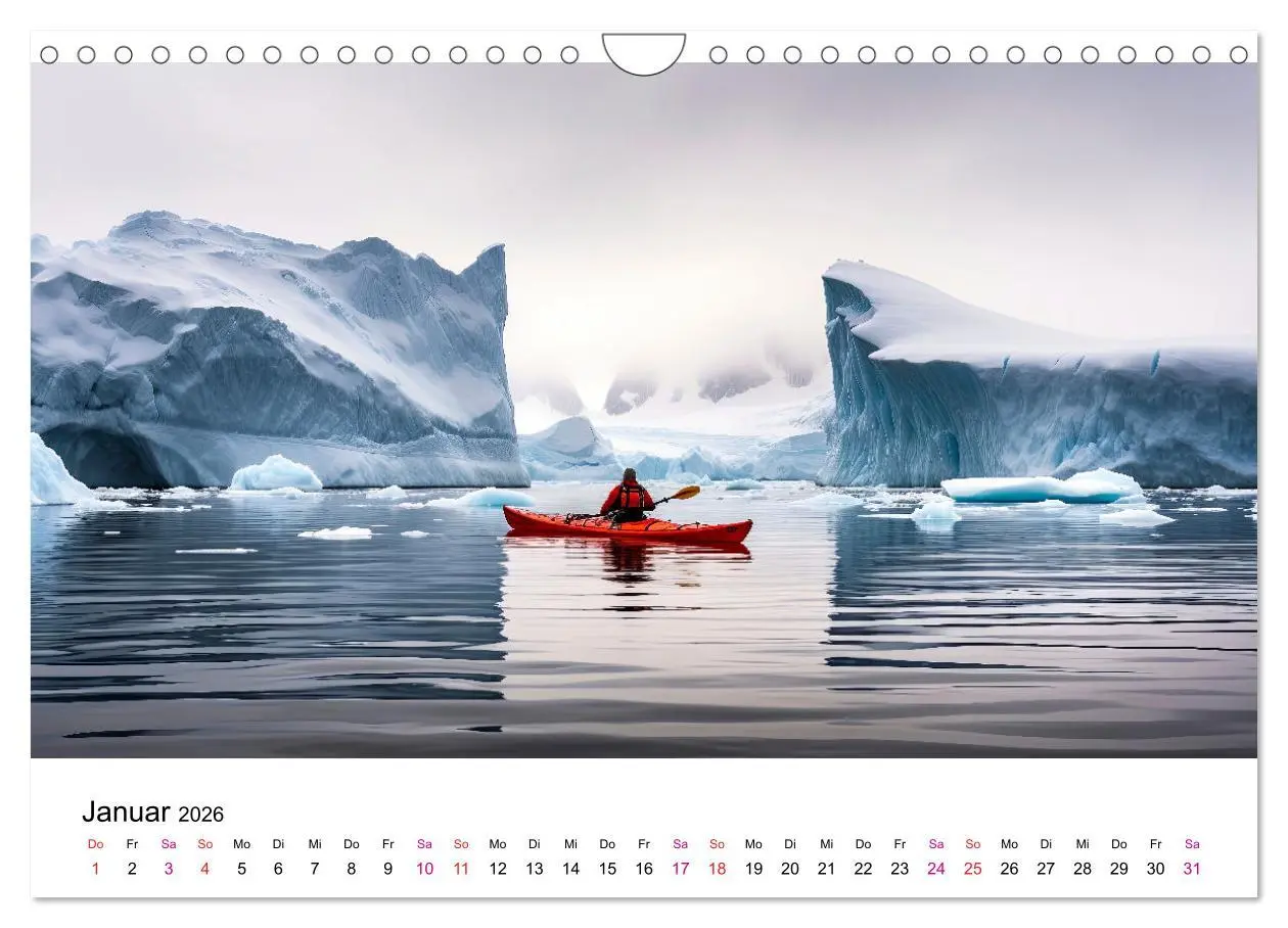 Bild: 9783457327173 | Kajak Erlebnisse (Wandkalender 2026 DIN A4 quer), CALVENDO...