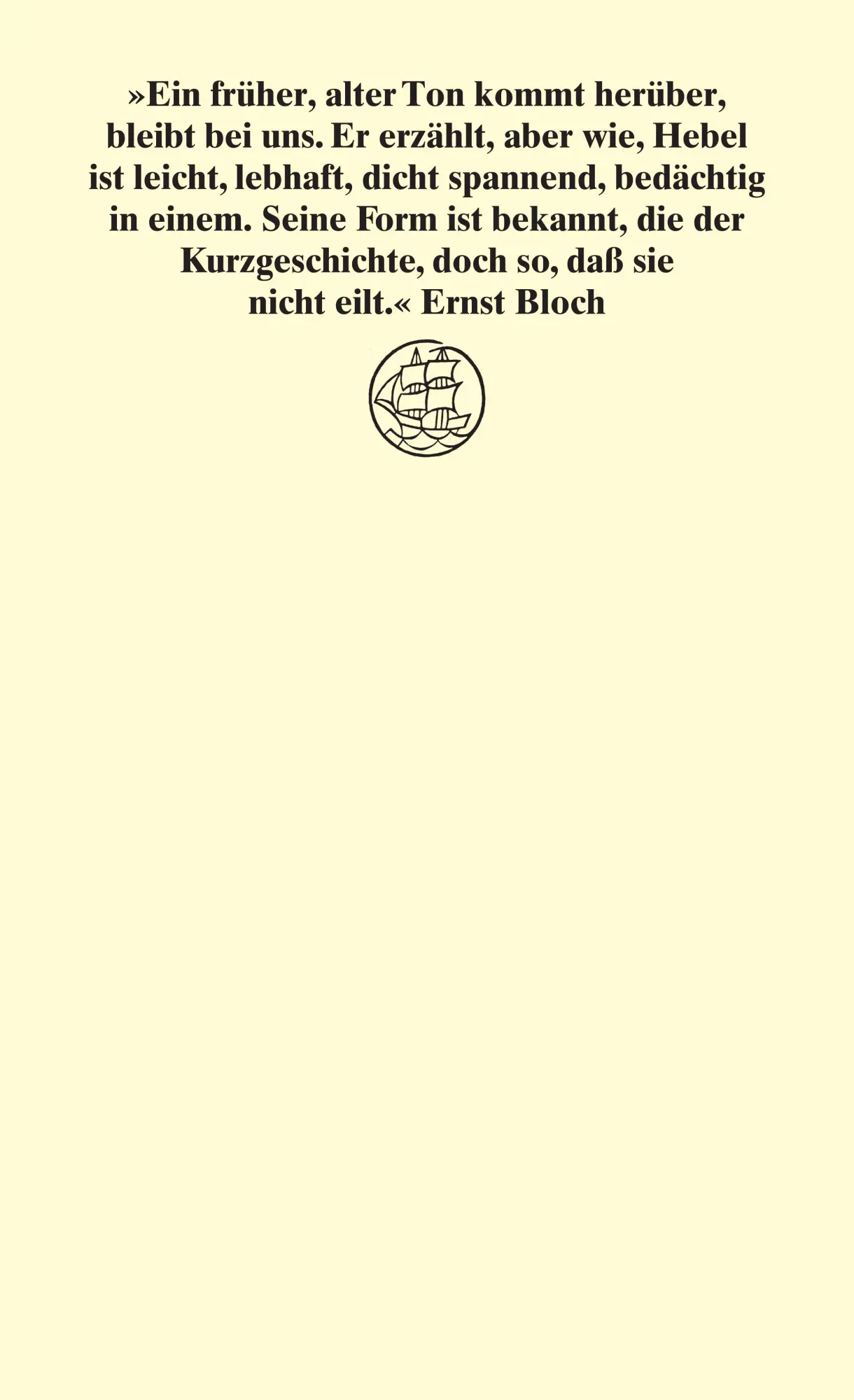 Rückseite: 9783458317173 | Kalendergeschichten | Johann Peter Hebel | Taschenbuch | 149 S.