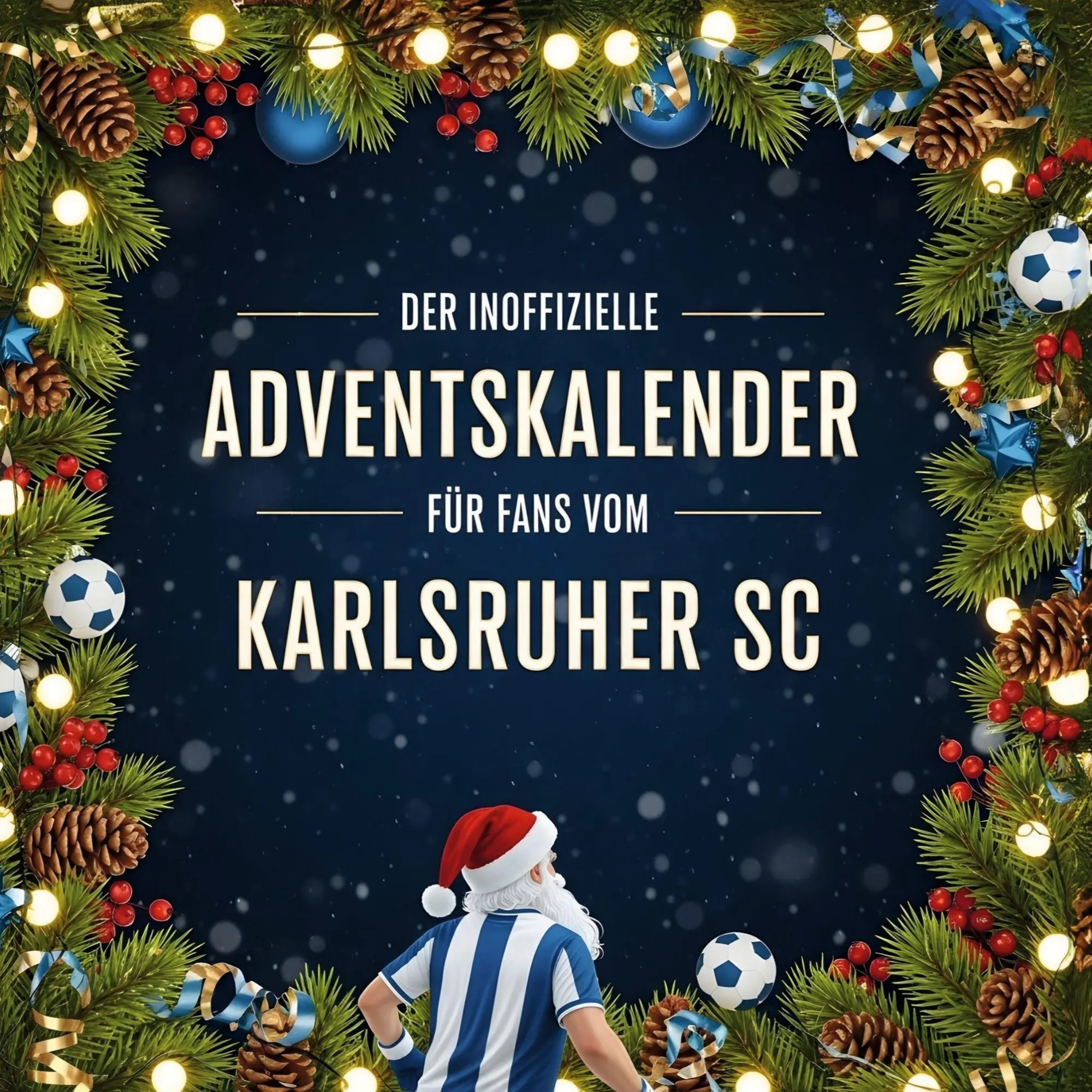 Cover: 9783695307173 | Der inoffizielle Adventskalender für Fans vom Karlsruher SC | Müller