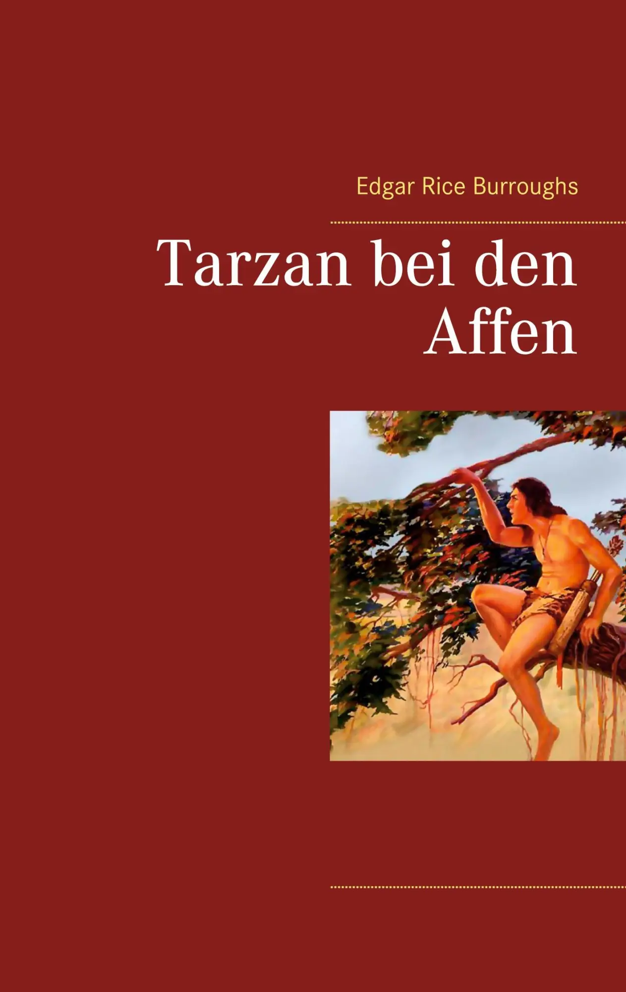 Cover: 9783753407173 | Tarzan bei den Affen | Edgar Rice Burroughs | Taschenbuch | Tarzan