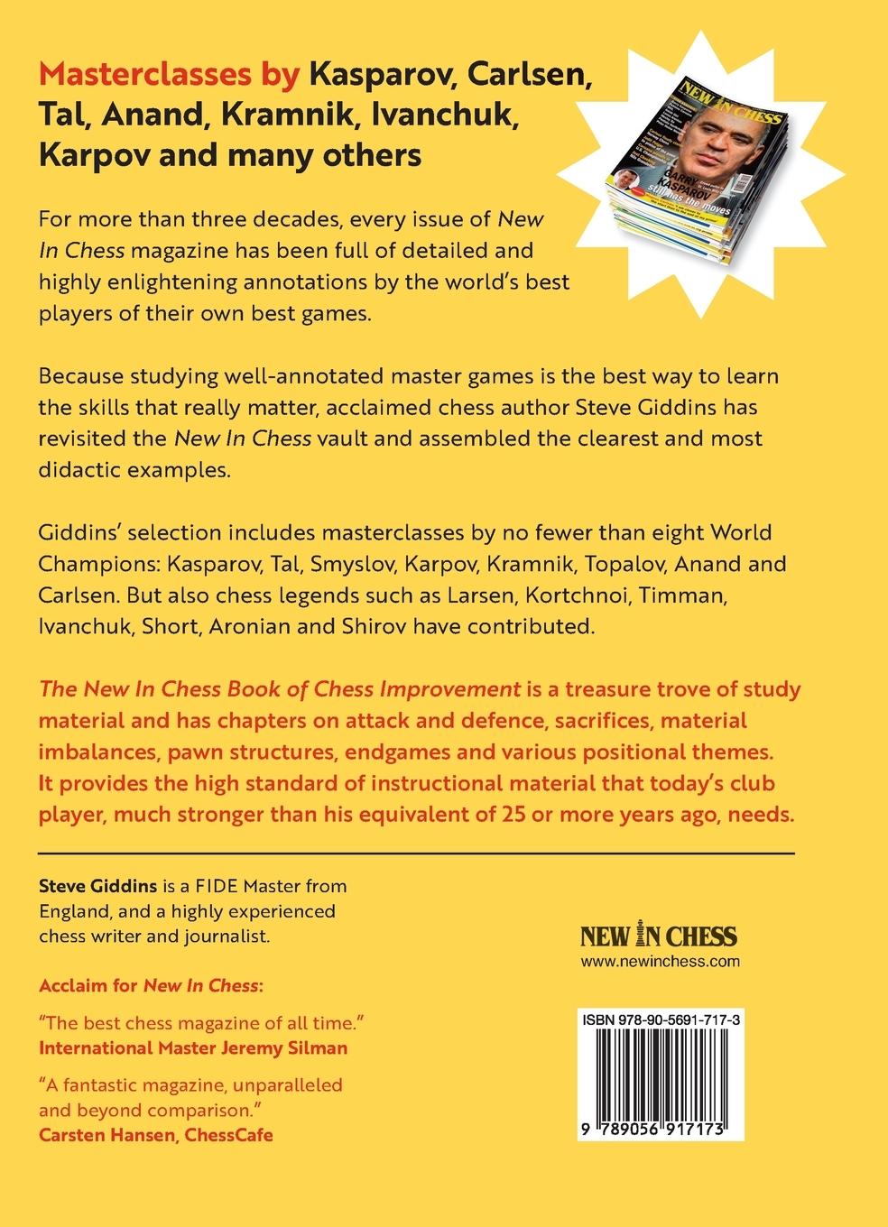 Rückseite: 9789056917173 | The New In Chess Book of Chess Improvement | Steve Giddins | Buch