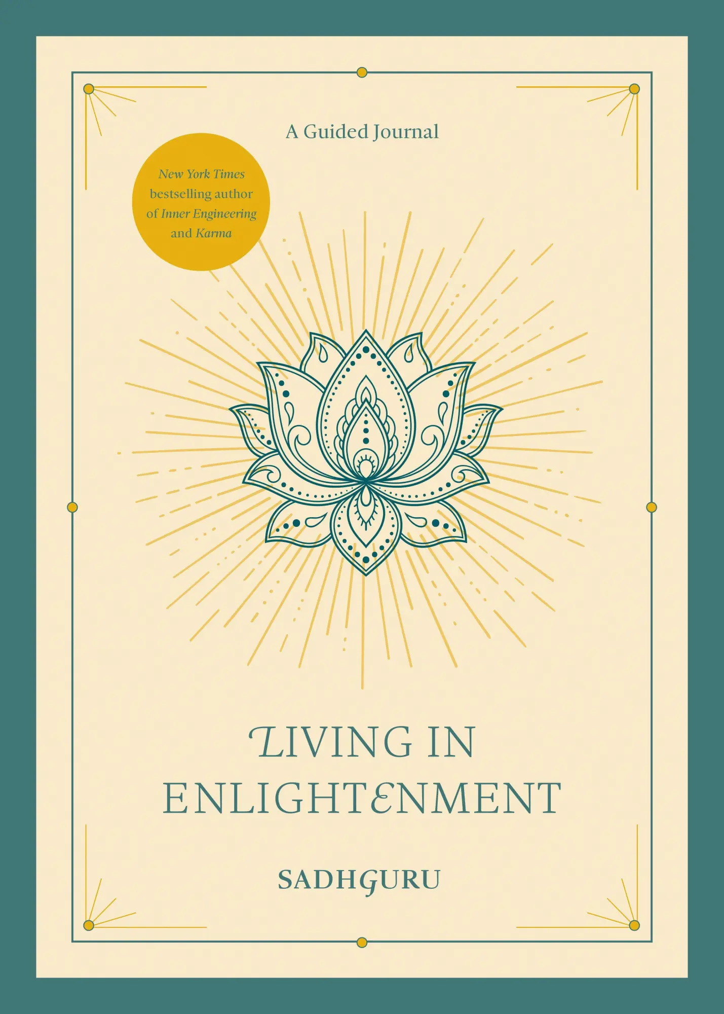 Cover: 9780593797273 | Living in Enlightenment | A Guided Journal | Sadhguru | Buch | 2026