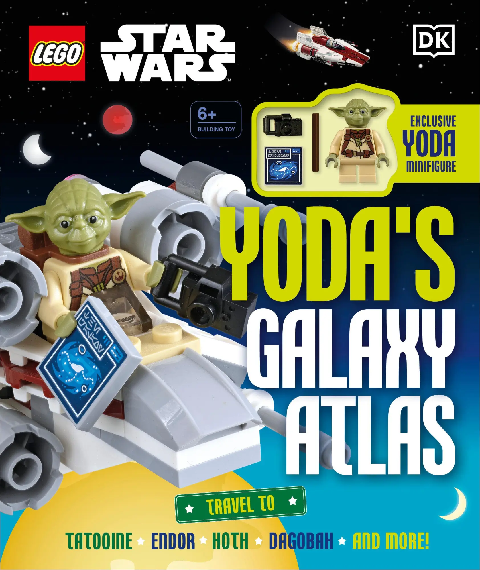 Cover: 9780744027273 | Lego Star Wars Yoda's Galaxy Atlas | Simon Hugo | Taschenbuch | 2021