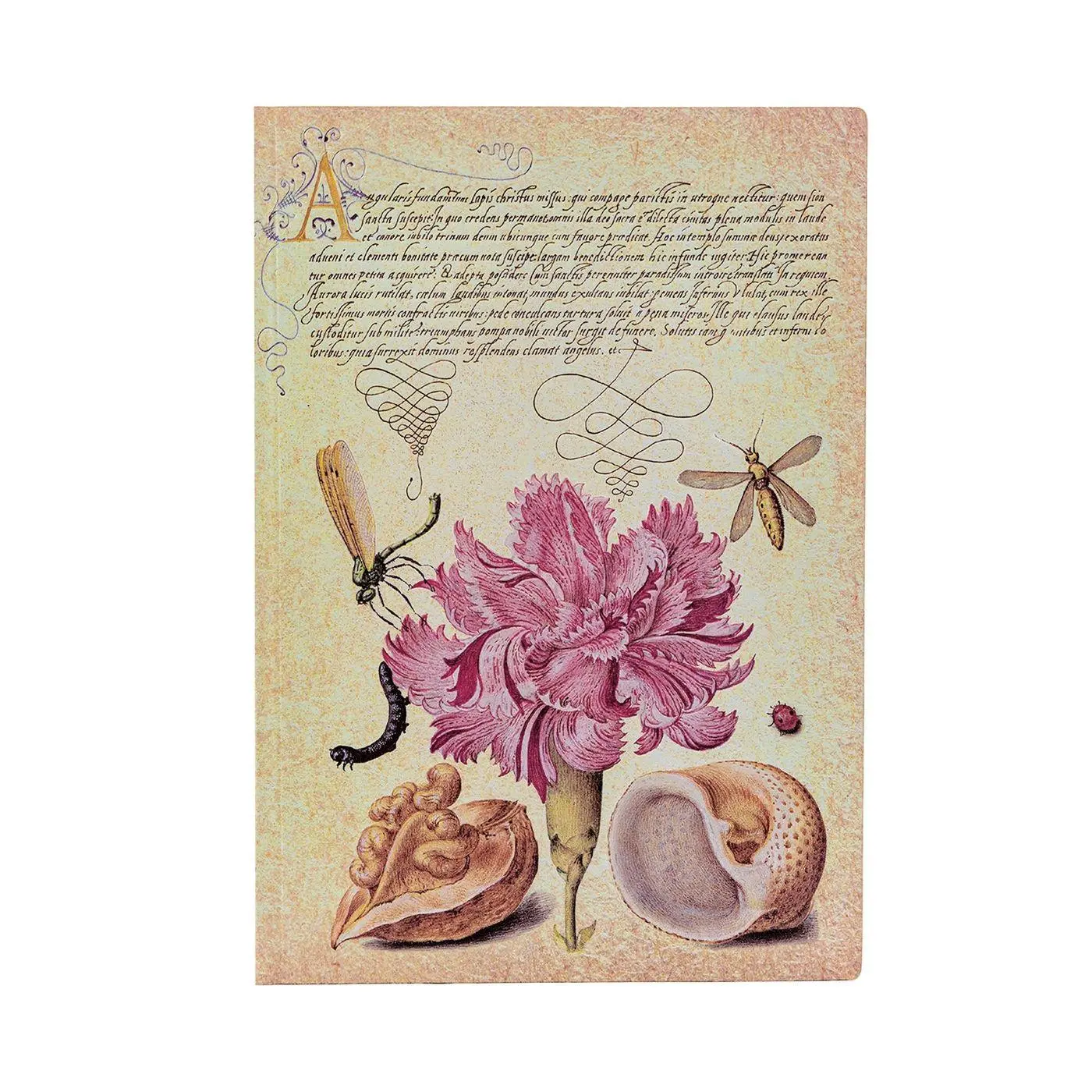Cover: 9781439797273 | Pink Carnation (Mira Botanica) Midi Lined Softcover Flexi Journal...