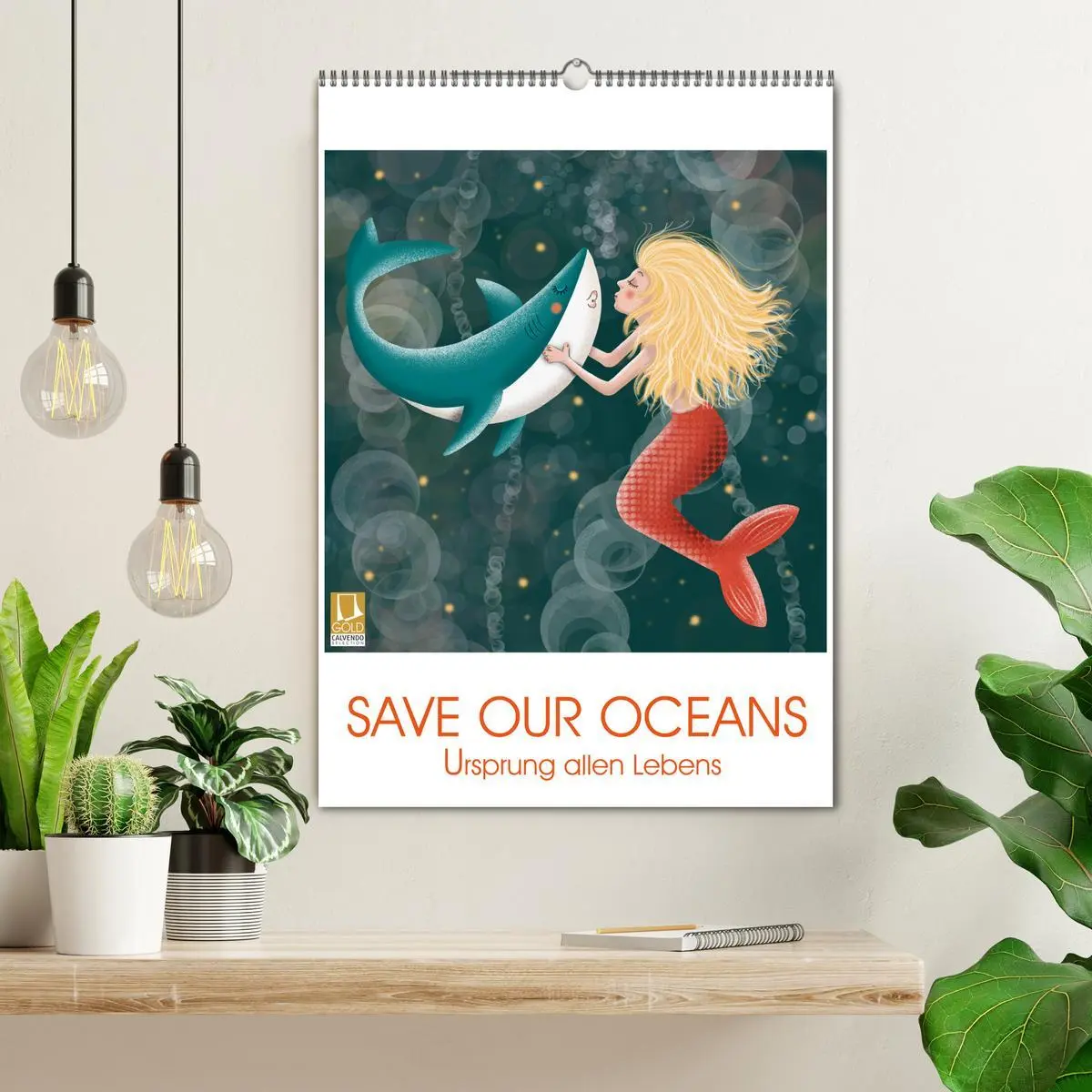Bild: 9783516337273 | SAVE OUR OCEANS - Ursprung allen Lebens (Wandkalender 2026 DIN A2...