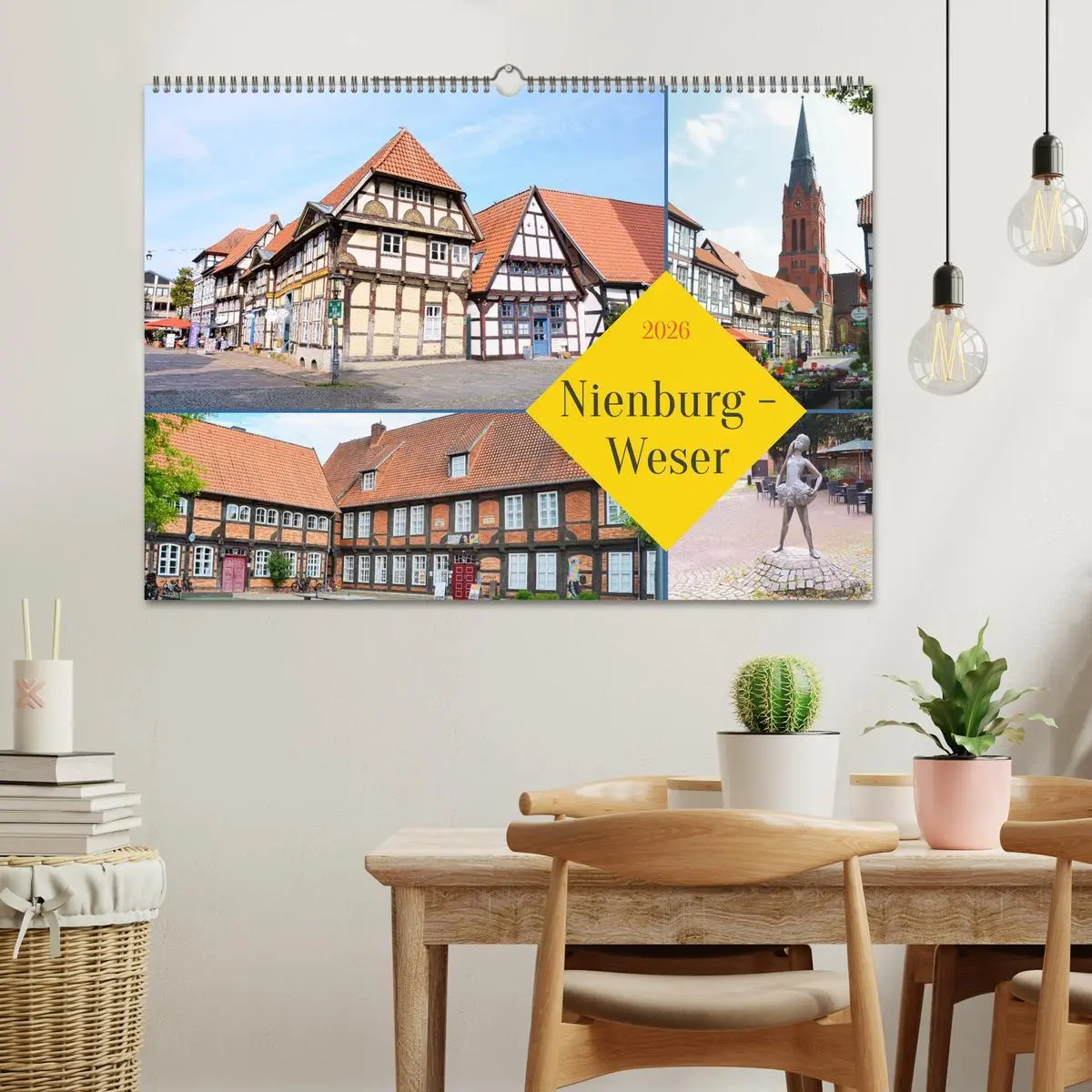 Bild: 9783516647273 | Nienburg - Weser (Wandkalender 2026 DIN A2 quer), CALVENDO...