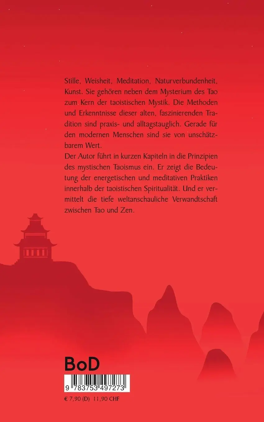 Rückseite: 9783753497273 | Tao - Wege zum Urgrund | Taoismus und Mystik | Max Weier | Taschenbuch