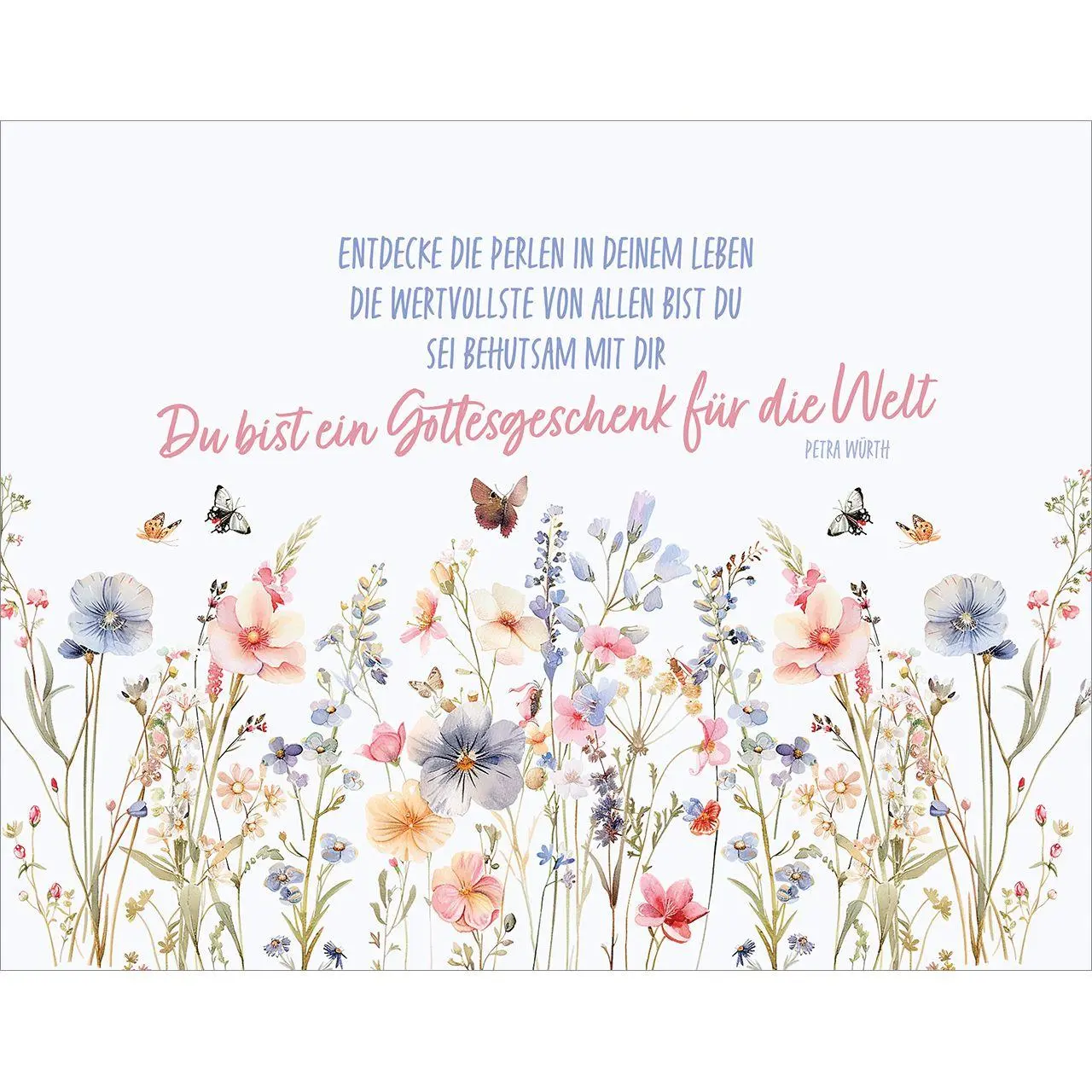 Bild: 9783863387273 | Du bist ein kostbares Geschenk | Postkarten-Aufstellbuch | Petra Würth