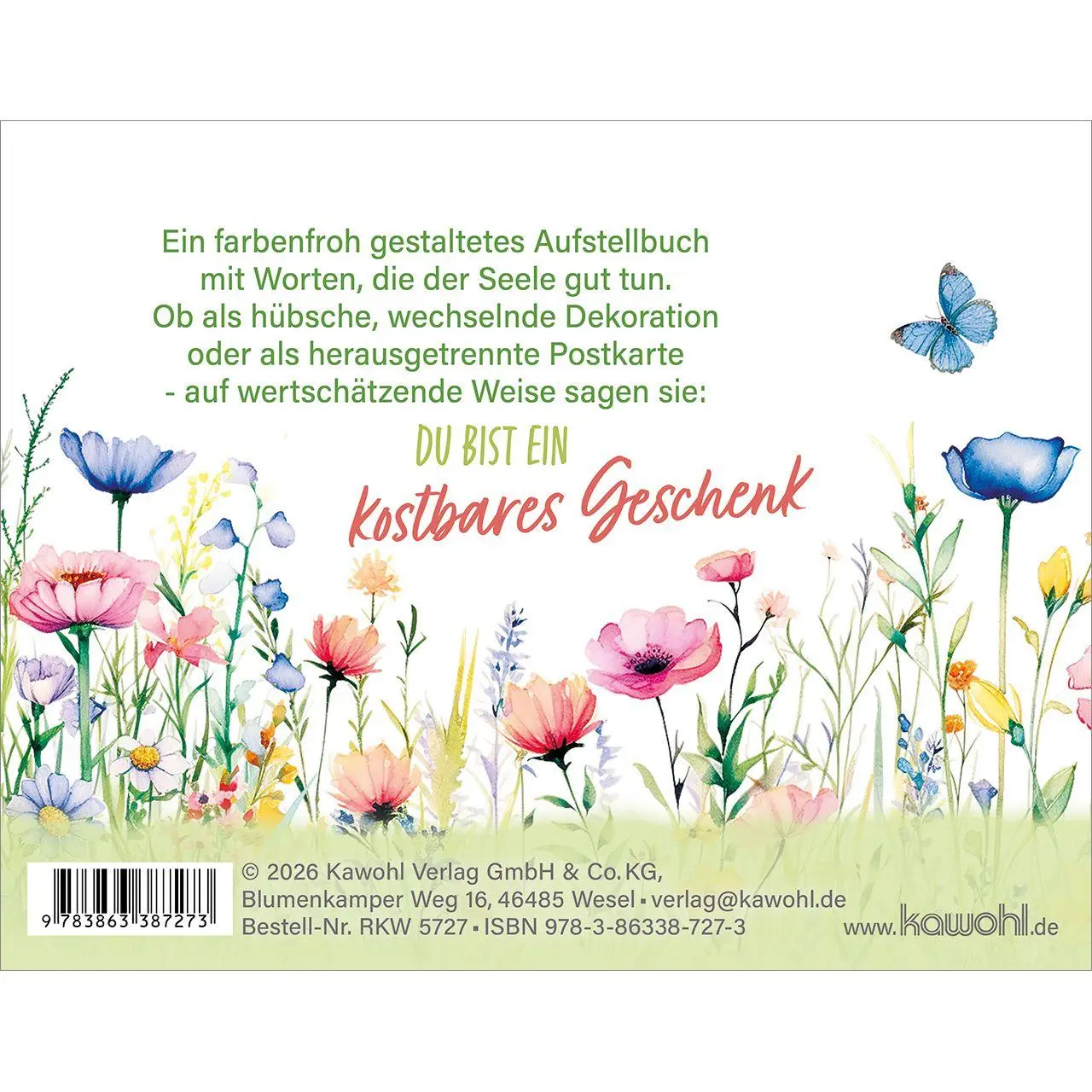 Bild: 9783863387273 | Du bist ein kostbares Geschenk | Postkarten-Aufstellbuch | Petra Würth